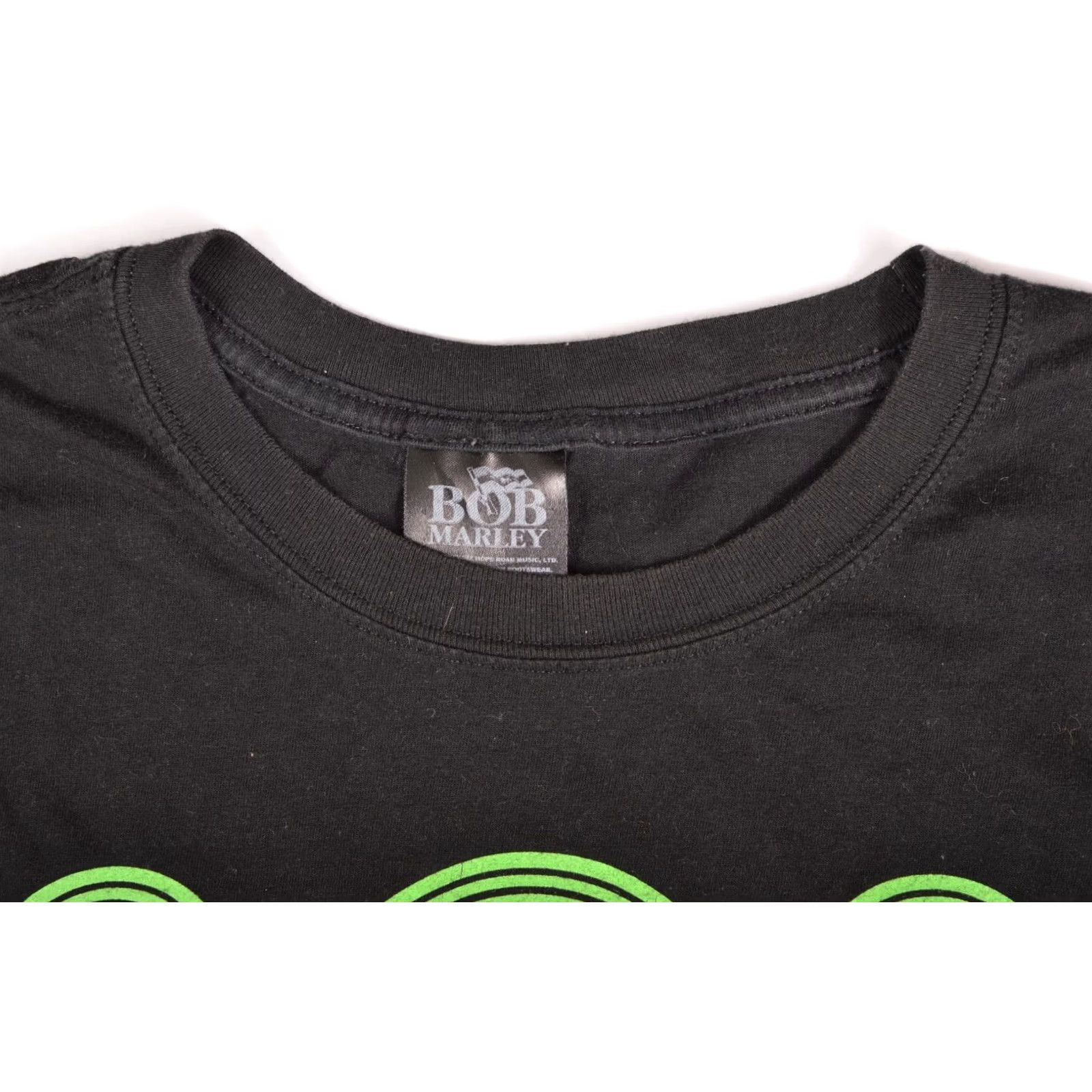 Vintage Bob Marley Vintage 2013 Rasta Reggae T-Shirt Tee Zion Made in UK Size L Mens Black Size US L / EU 52-54 / 3 - 3 Thumbnail