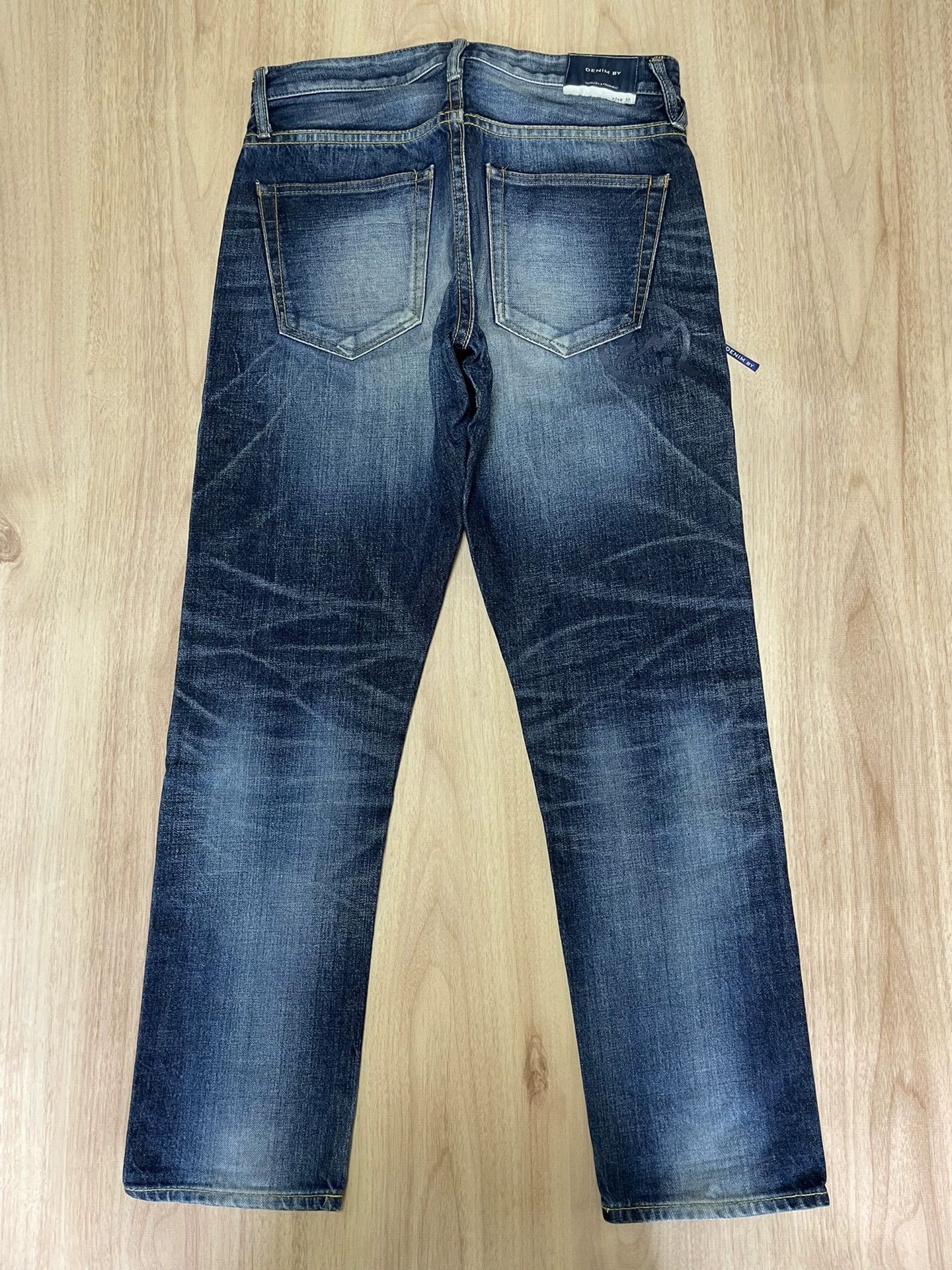 Fragment Design FRAGMENT x VANQUISH Blue Flash Vintage Jeans W30 VG Size US 30 / EU 46 - 2 Thumbnail
