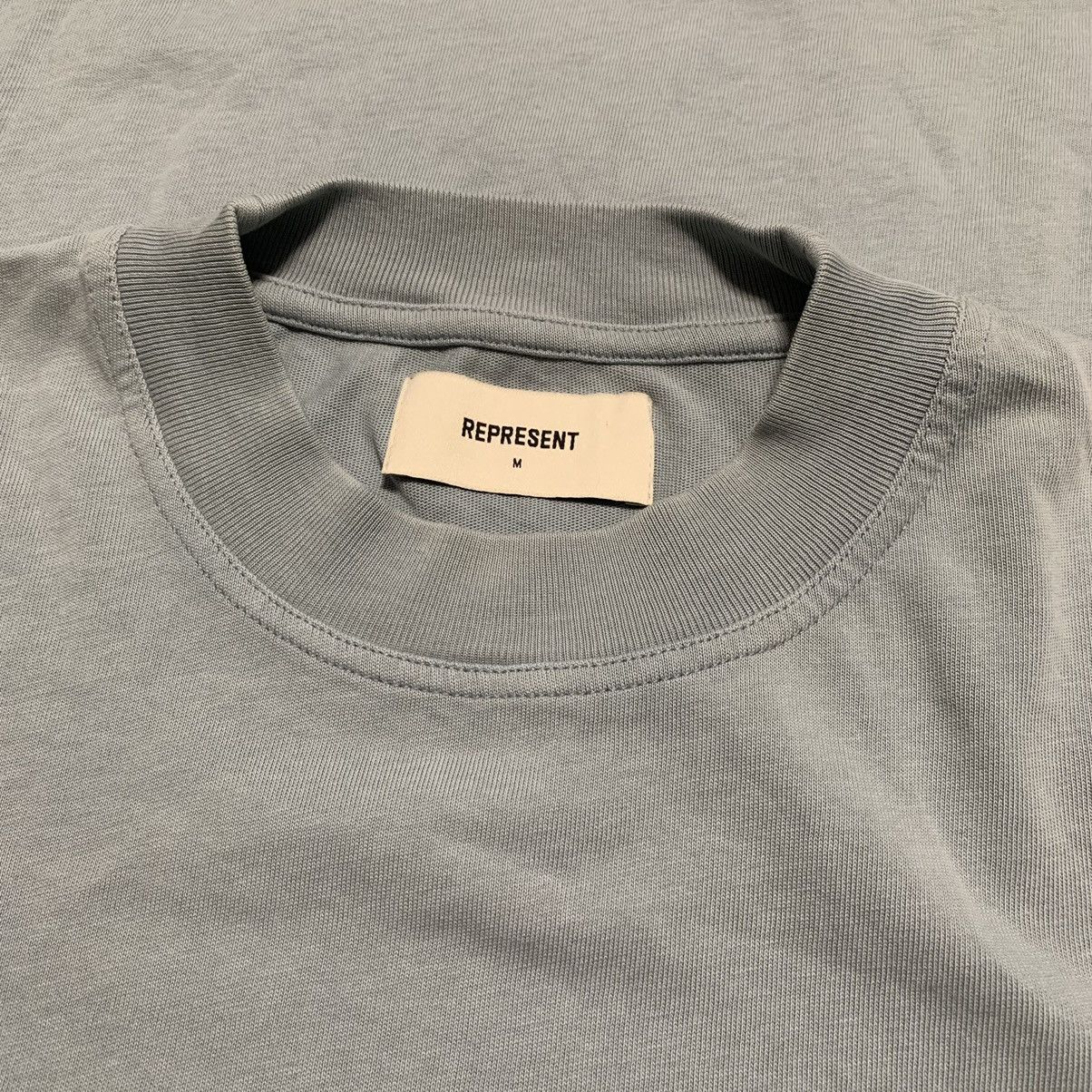 Represent Clo. Represent Medium Blanks Powder Blue Tee Size US M / EU 48-50 / 2 - 3 Thumbnail