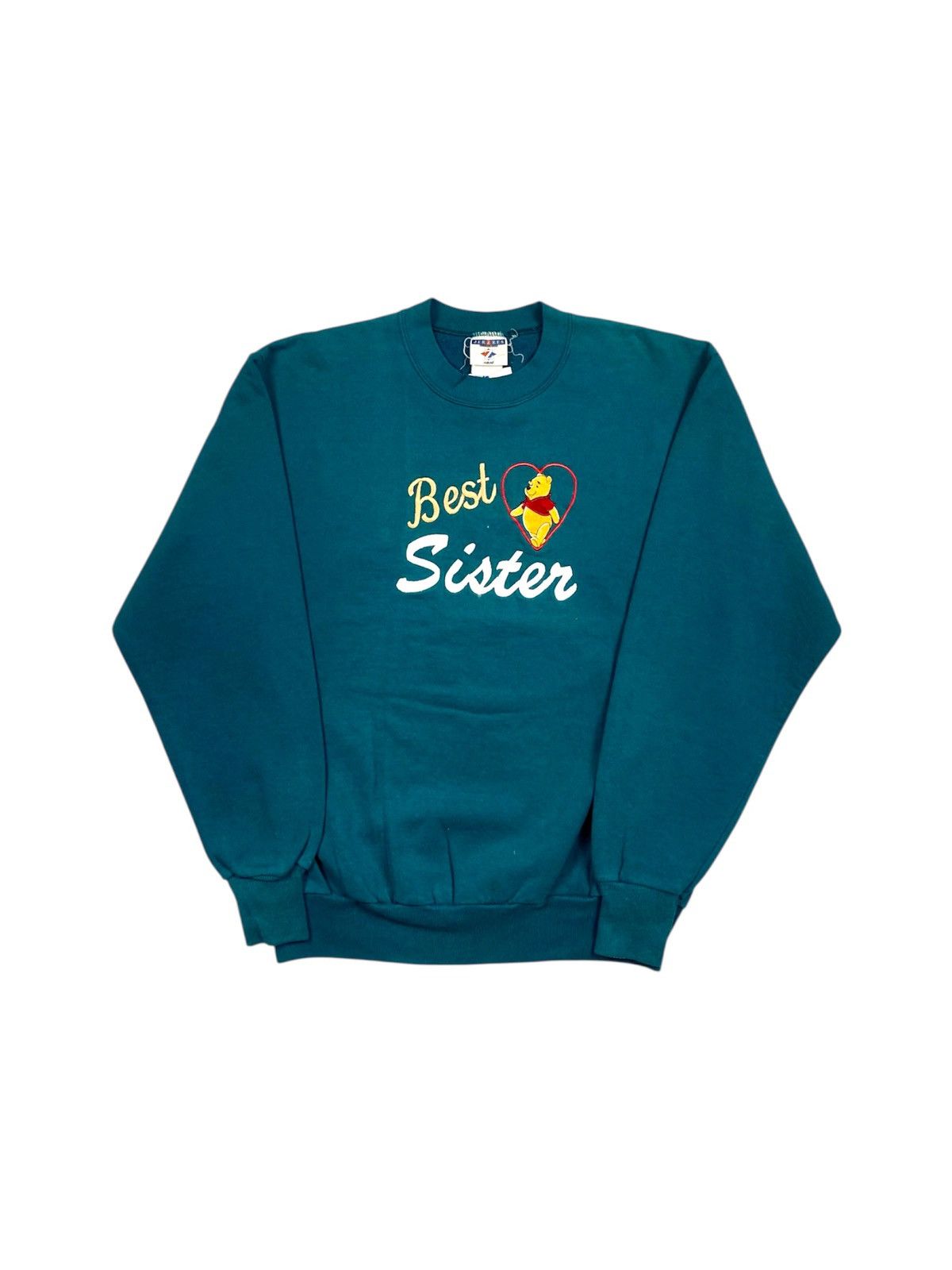 Disney Vintage 90s Jerzees Winnie Pooh Crewneck Size US M / EU 48-50 / 2 - 1 Thumbnail