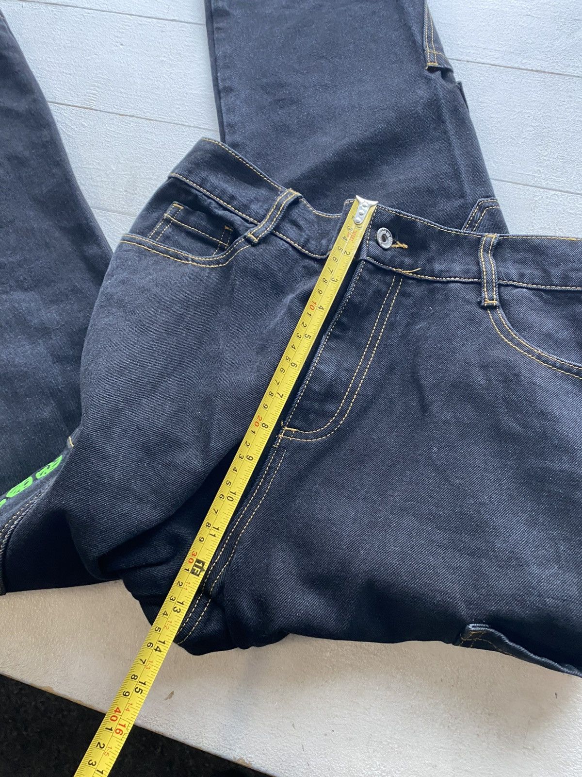 Japanese Brand ⚡️Spiritual Garment Japanese Style Multi Pocket Denim Pants Size US 31 - 13 Thumbnail