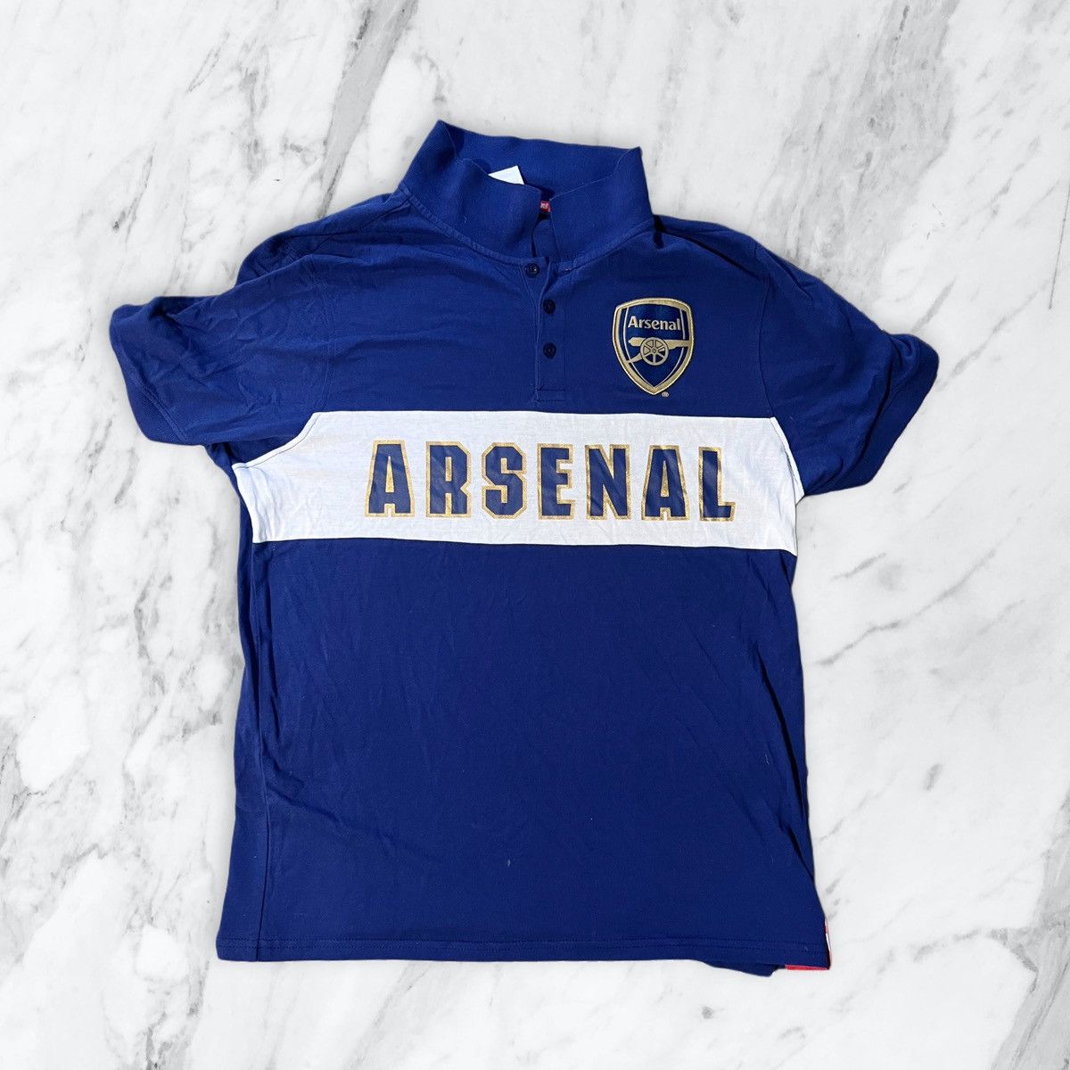 Other Arsenal Blue Polo Shirt Size US L / EU 52-54 / 3 - 1 Thumbnail