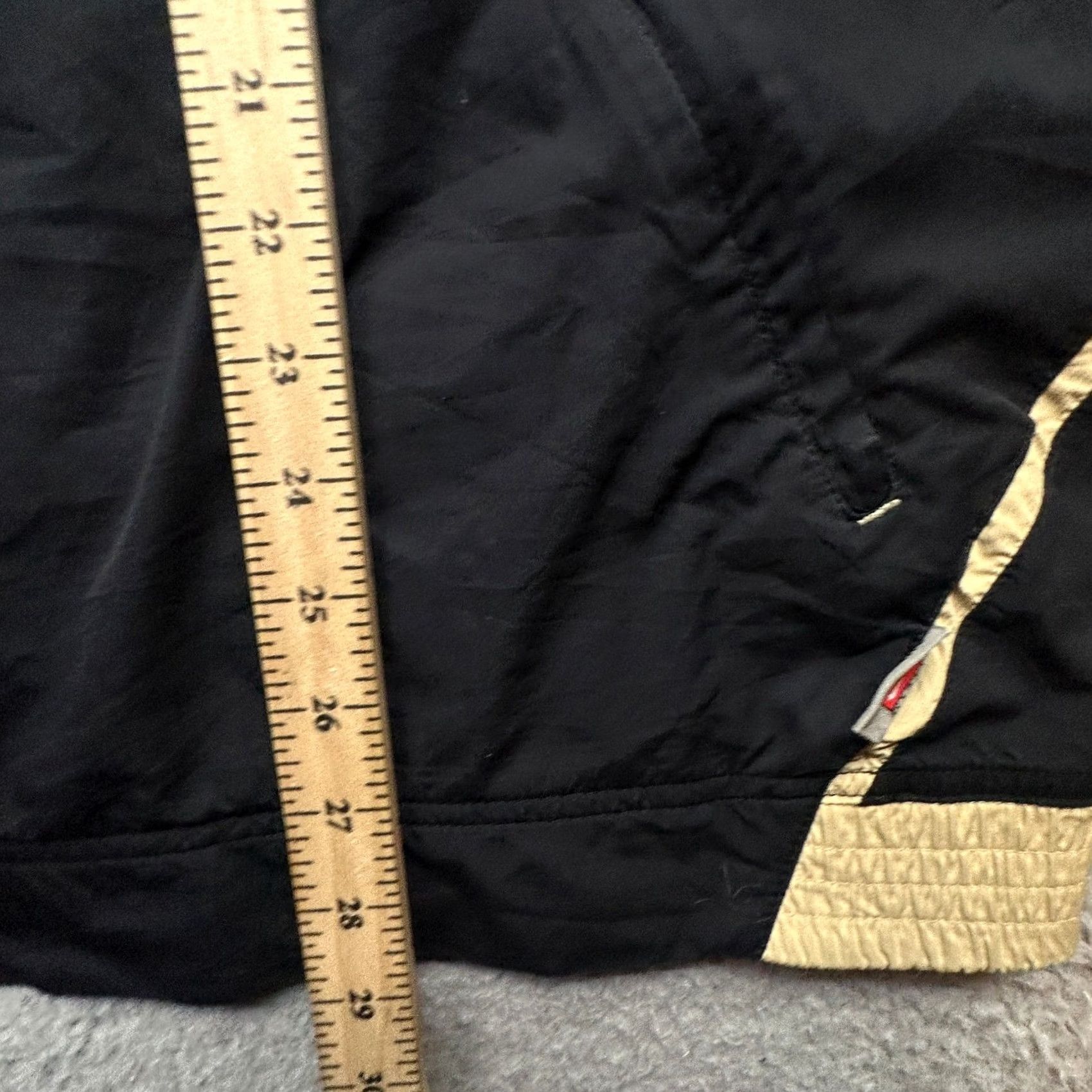 Nike Nike Team Fit Storm Purdue Boilermakers 1/4 Zip Windbreaker Jacket Mens Large Black Size US L / EU 52-54 / 3 - 6 Thumbnail