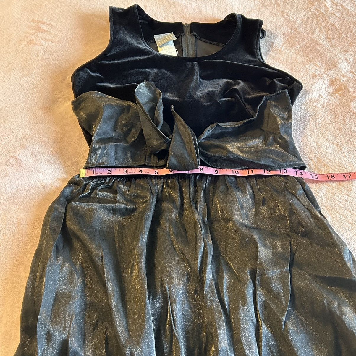 Other Rabbit Designs vintage black velvet and satin dress 8 Size M / US 6-8 / IT 42-44 - 9 Thumbnail