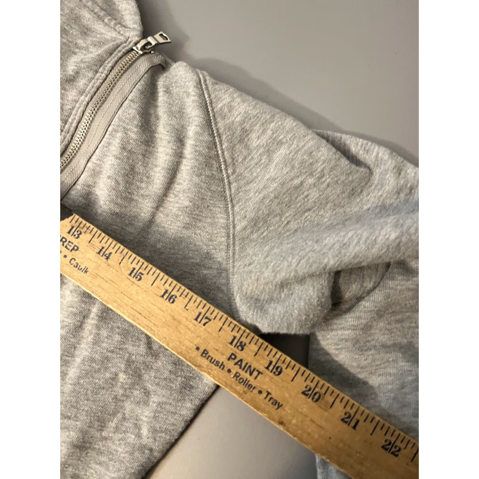 Gap GAP Moto Sweatshirt Jacket Hoodie - Size S Gray Solid Women Jacket, Gray Motorcycle Style, Moto, Motorcycle Theme, Womens, S, Gray Size S / US 4 / IT 40 - 5 Thumbnail