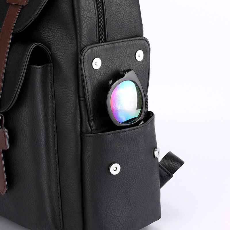 Japanese Brand PU Leather Backpack Size ONE SIZE - 6 Thumbnail