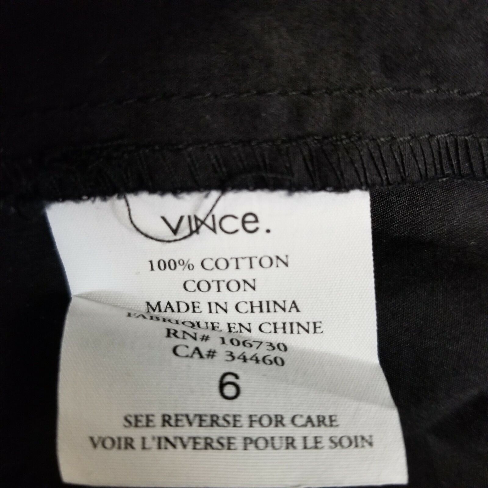 Vince Vince 6 Black Dress Shift Sheath Rectangle Sequins Pockets M Size M / US 6-8 / IT 42-44 - 8 Thumbnail