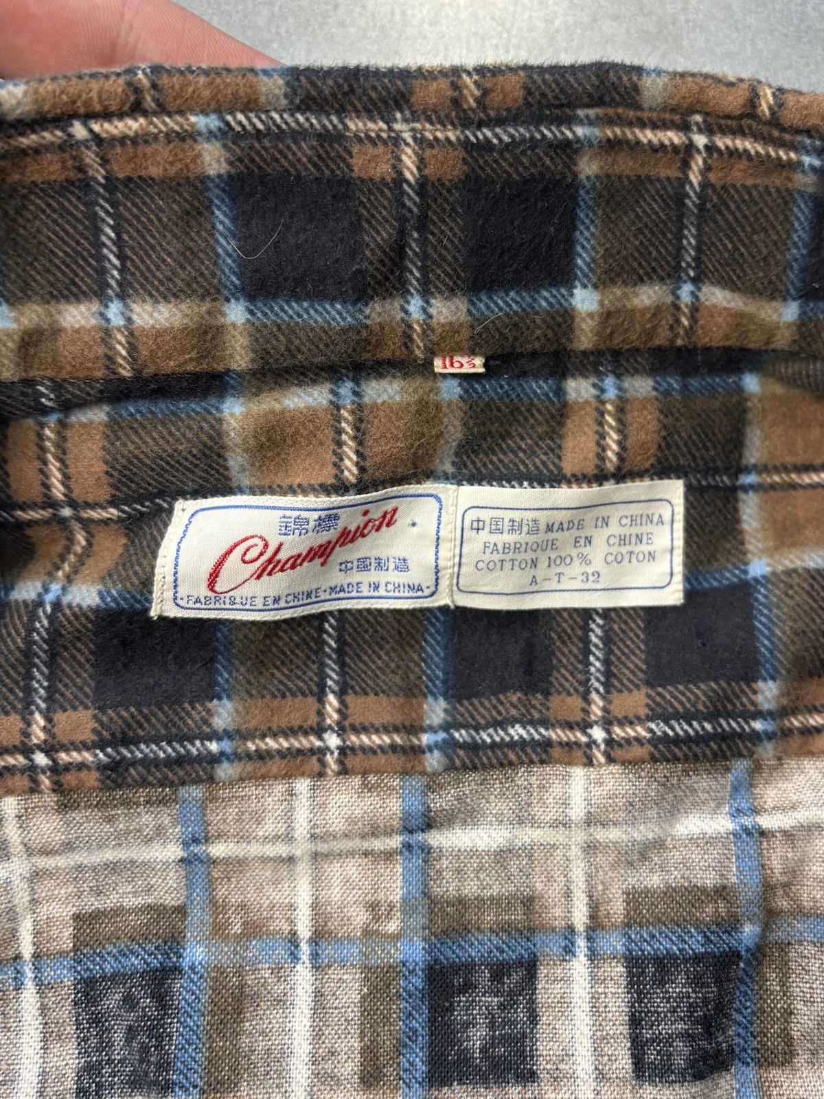 Champion × Vintage Vintage Champion Flannel Shirt 1970s 1980s Easy Rider Plaid Size US M / EU 48-50 / 2 - 5 Thumbnail