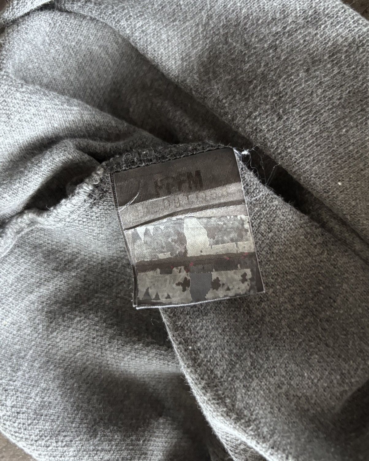 Japanese Brand × PPFM PPFM Stone Washed Grey Polo Shirt Size US L / EU 52-54 / 3 - 5 Thumbnail