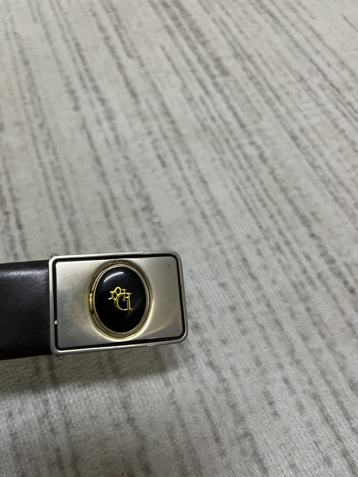 Dior Vintage 80s Dior leather belt made in spain Size ONE SIZE - 9 Thumbnail