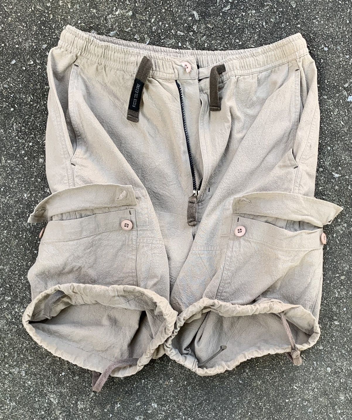 Yoshiyuki Konishi Ficce Collezione Cargo Short Pants Size US 30 / EU 46 - 16 Thumbnail