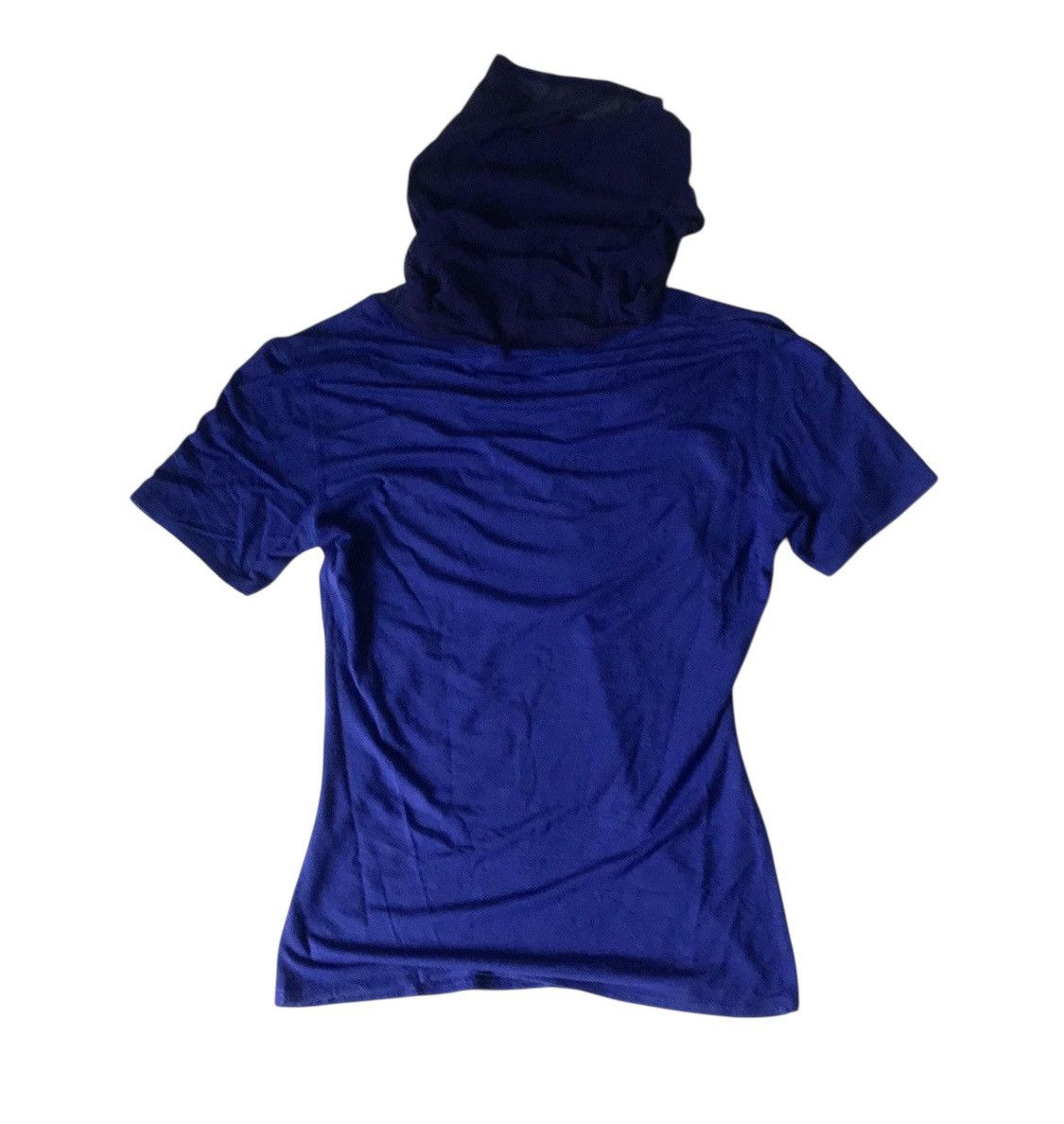 Issey Miyake Vintage Issey miyake blue turtleneck tee Size US S / EU 44-46 / 1 - 6 Thumbnail