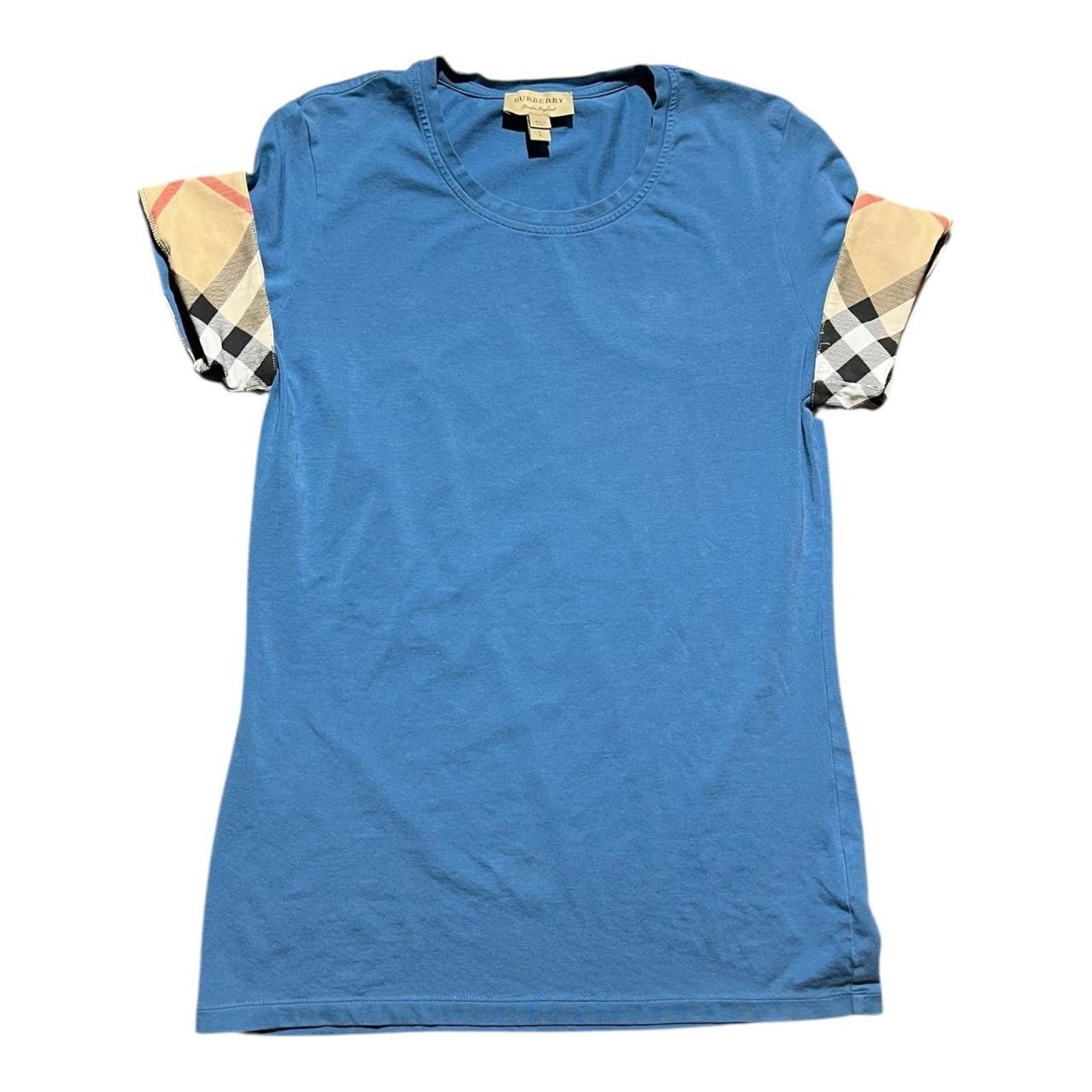 Burberry Burberry London Crewneck Short Sleeve Tshirt Size M / US 6-8 / IT 42-44 - 1 Thumbnail