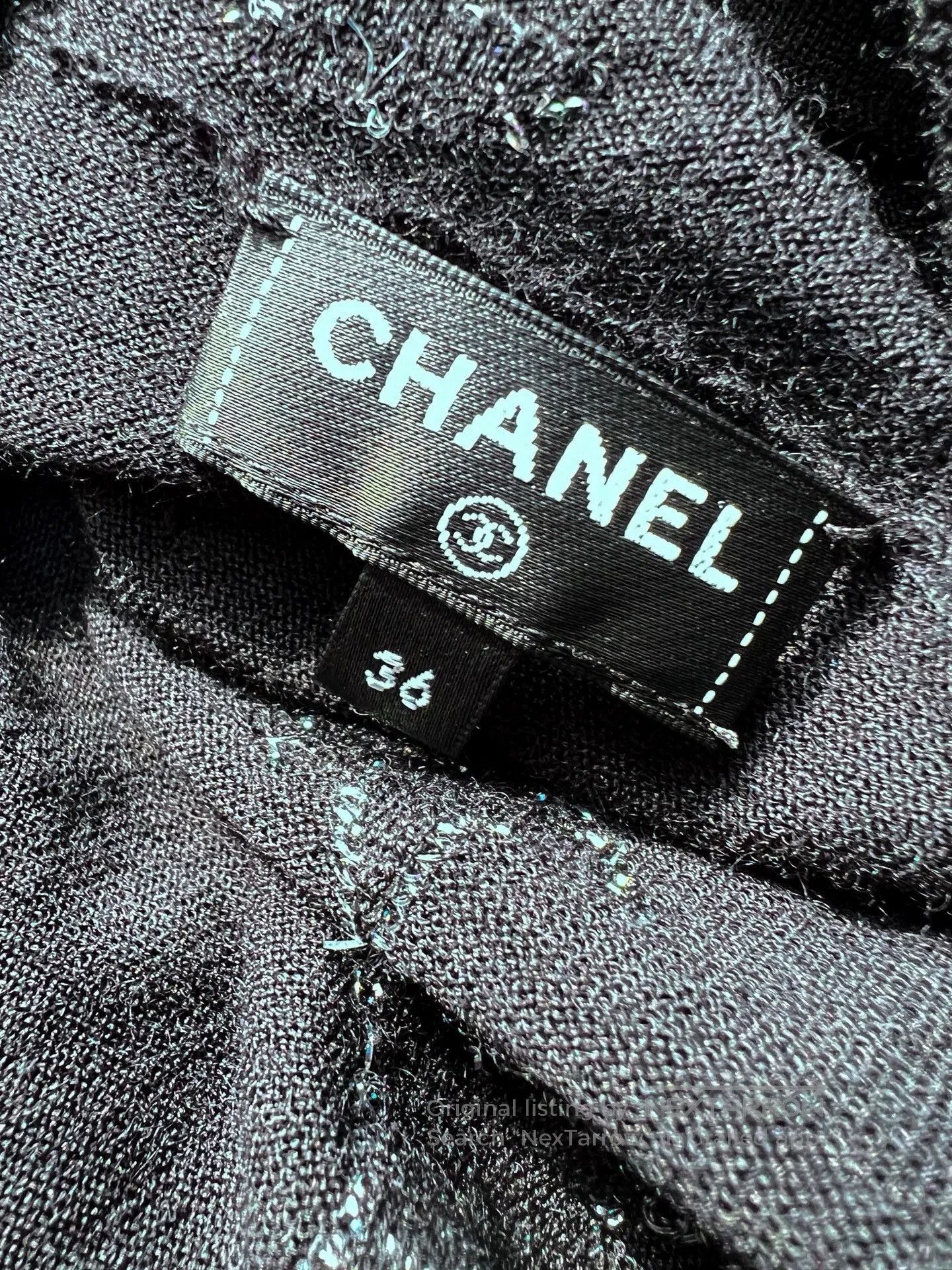 Chanel Chanel Coco Neige Star Embroidered Knit Top. Size US S / EU 44-46 / 1 - 5 Thumbnail
