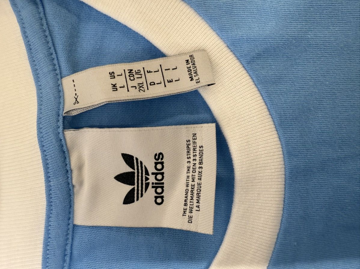 Adidas Adidas Originals Sky Blue Trefoil – Retro T-Shirt & Shorts Size US L / EU 52-54 / 3 - 6 Thumbnail