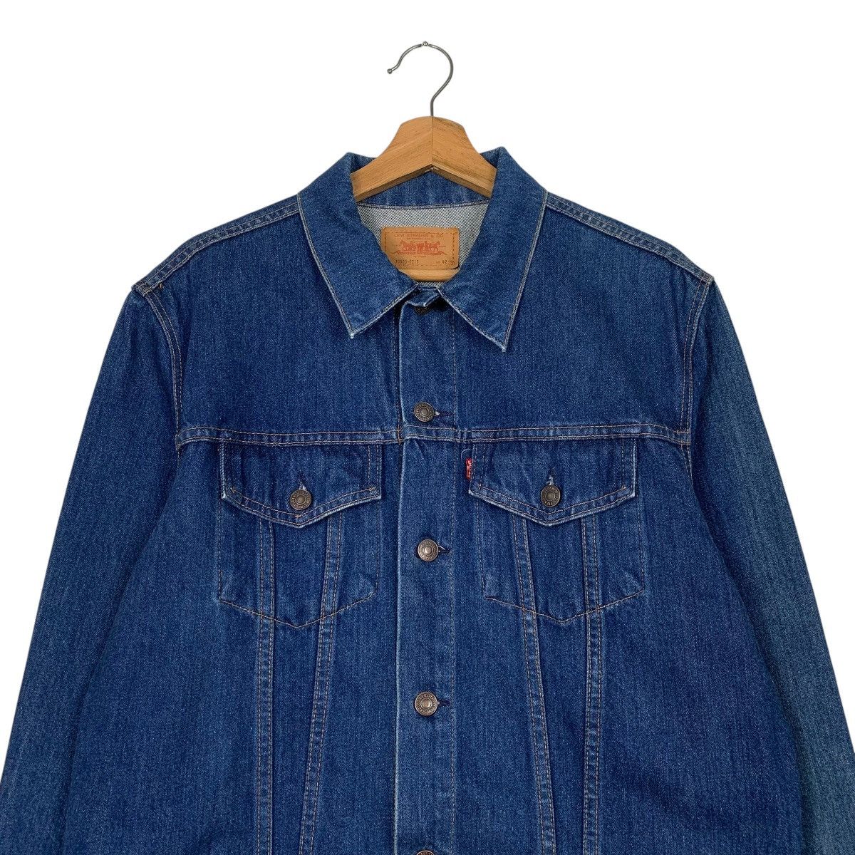 Levi's Vintage Levis Denim Trucker Jacket Size US M / EU 48-50 / 2 - 2 Thumbnail