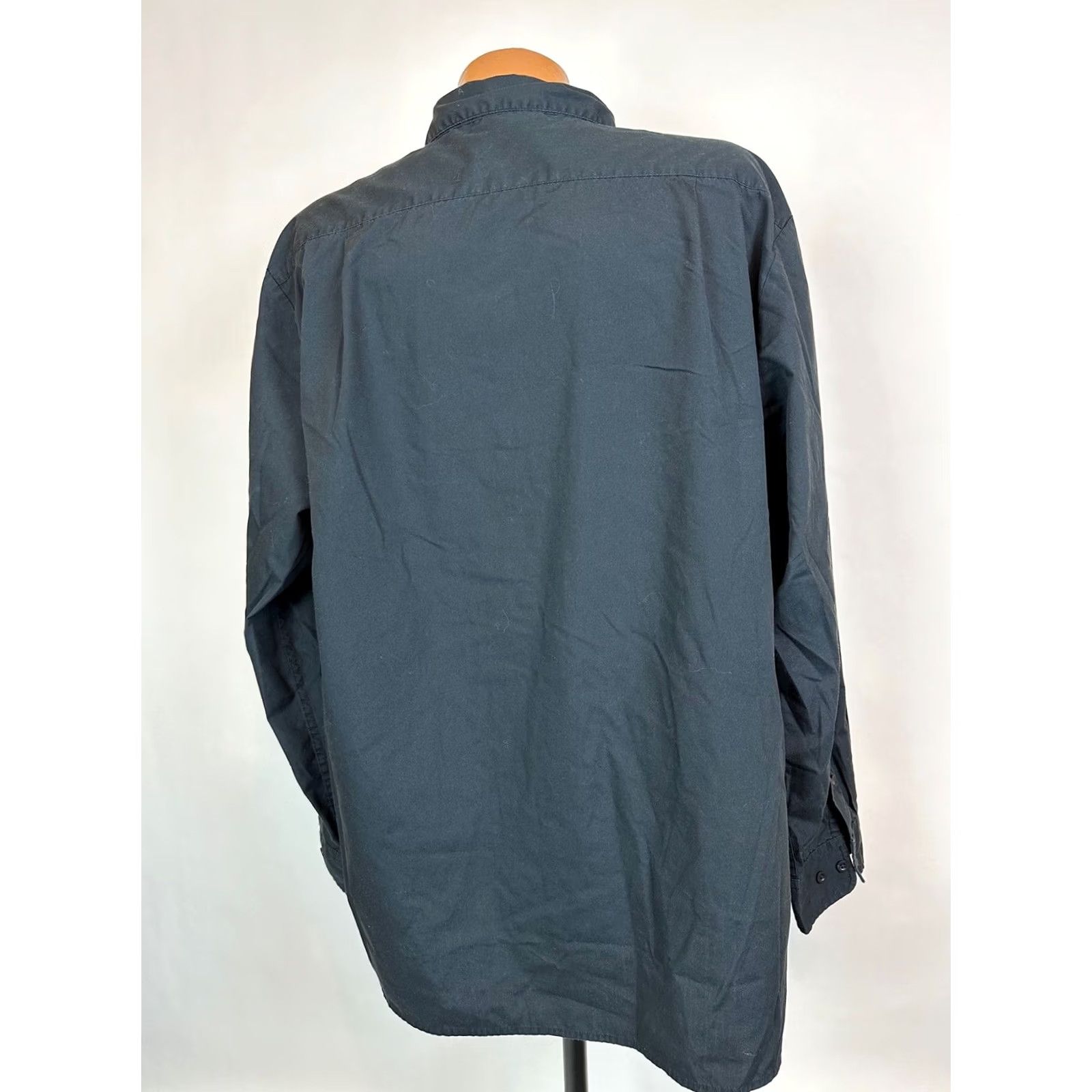 Bell Taco Bell Shirt Men XLT Long Sleeve Button Up Employee Uniform Fast Food FLAW Size US XL / EU 56 / 4 - 7 Thumbnail