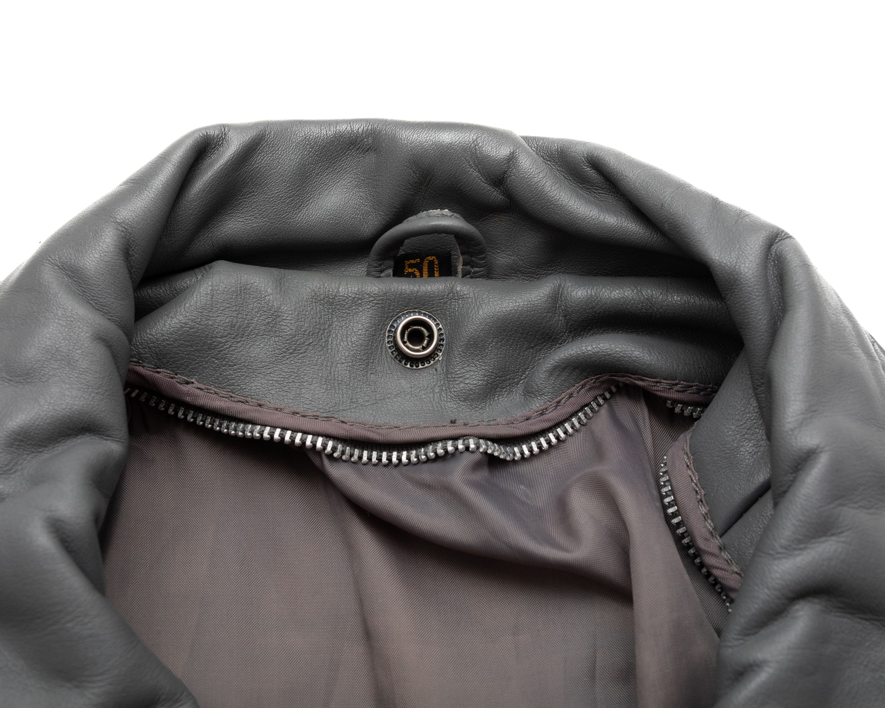 Vintage Military Vintage A-2 Leather Pilot Bomber Size US M / EU 48-50 / 2 - 9 Thumbnail