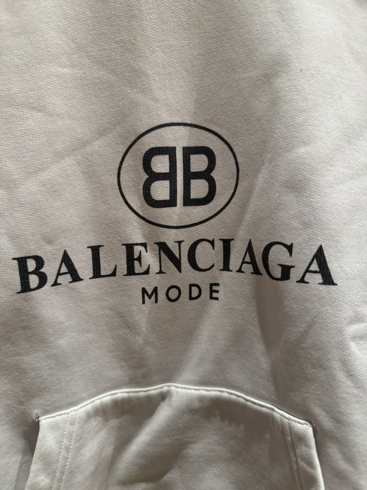 Balenciaga Balenciaga White Hoodie Size US S / EU 44-46 / 1 - 2 Thumbnail