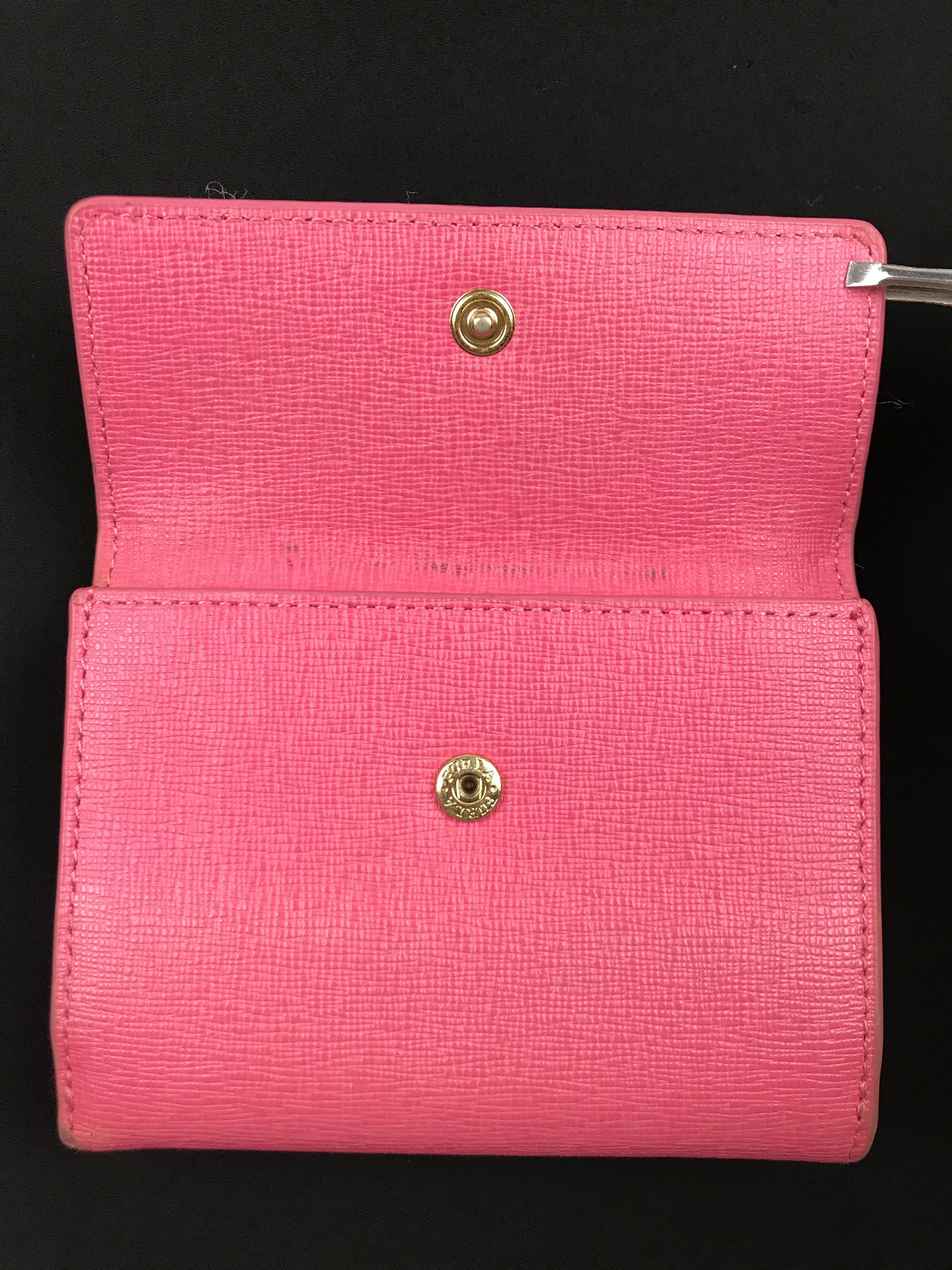 Designer × Furla × Vintage Vintage Furla Tri-Fold Flap Compact Wallet (Genuine leather) Size ONE SIZE - 10 Thumbnail