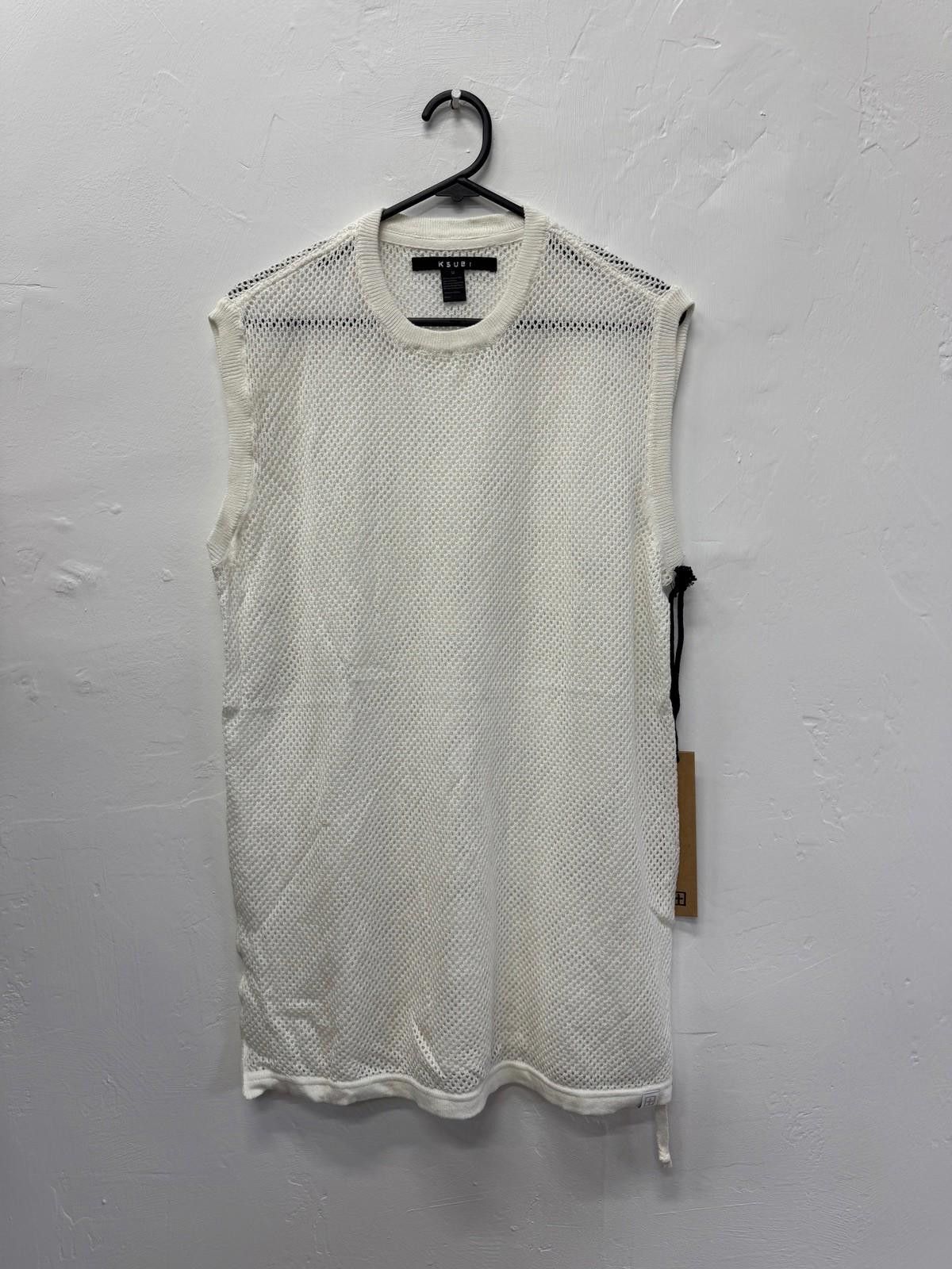 Ksubi new ksubi t-shirt mens singlet tank medium m white networth Size US M / EU 48-50 / 2 - 1 Thumbnail