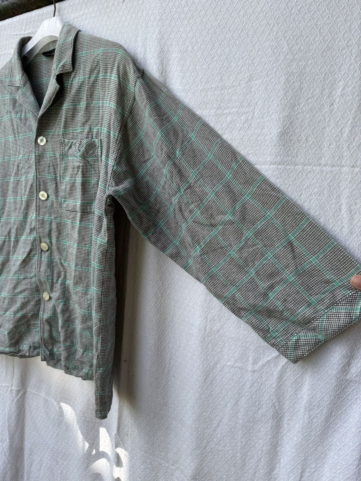Celine Celine check plaid button shirt Size US L / EU 52-54 / 3 - 4 Thumbnail