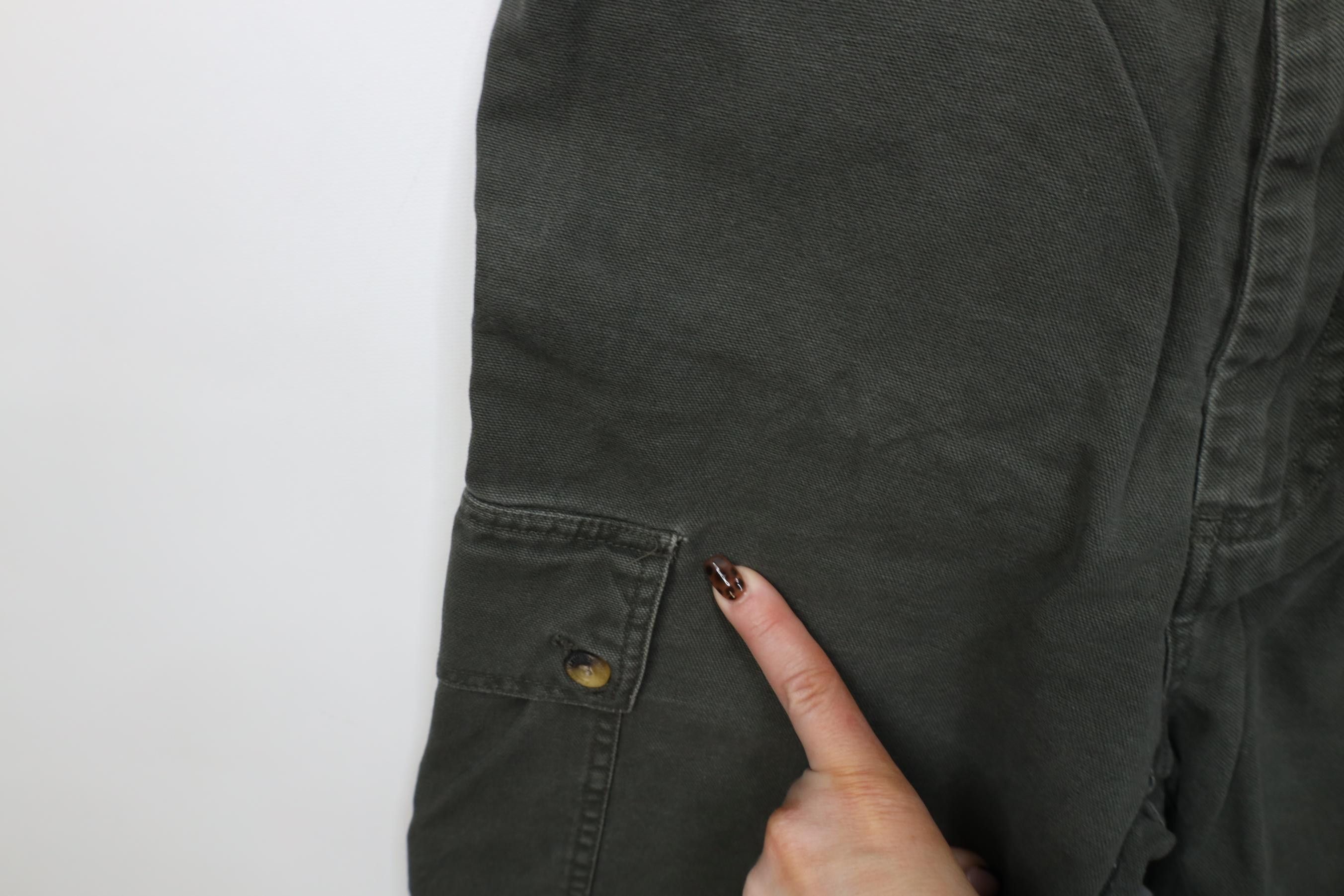Vintage Vintage 90s Streetwear Above Knee Canvas Cargo Shorts Cotton Size US 30 / EU 46 - 7 Thumbnail