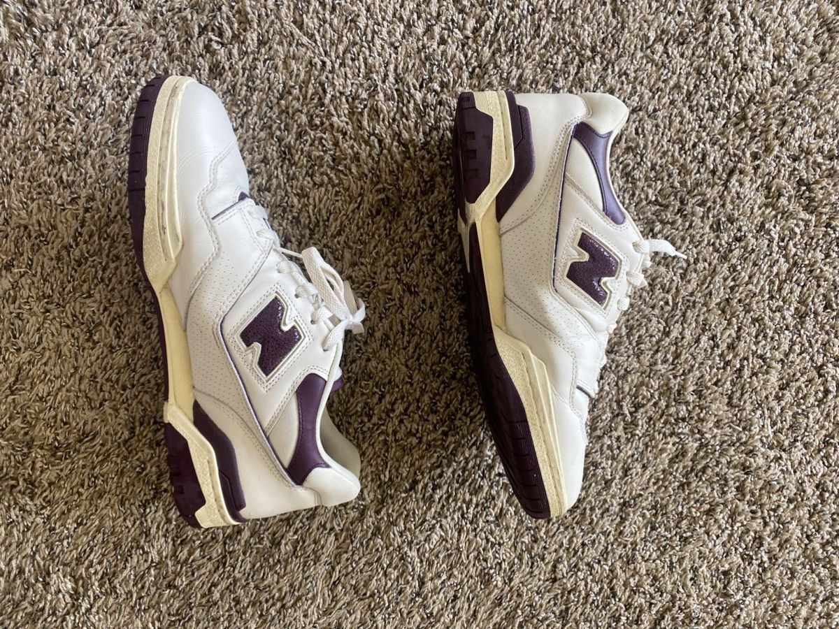 Aime Leon Dore × New Balance New Balance x Aime Leon Dore 550 Shoes Purple/white size 12 Size US 12 / EU 45 - 3 Thumbnail