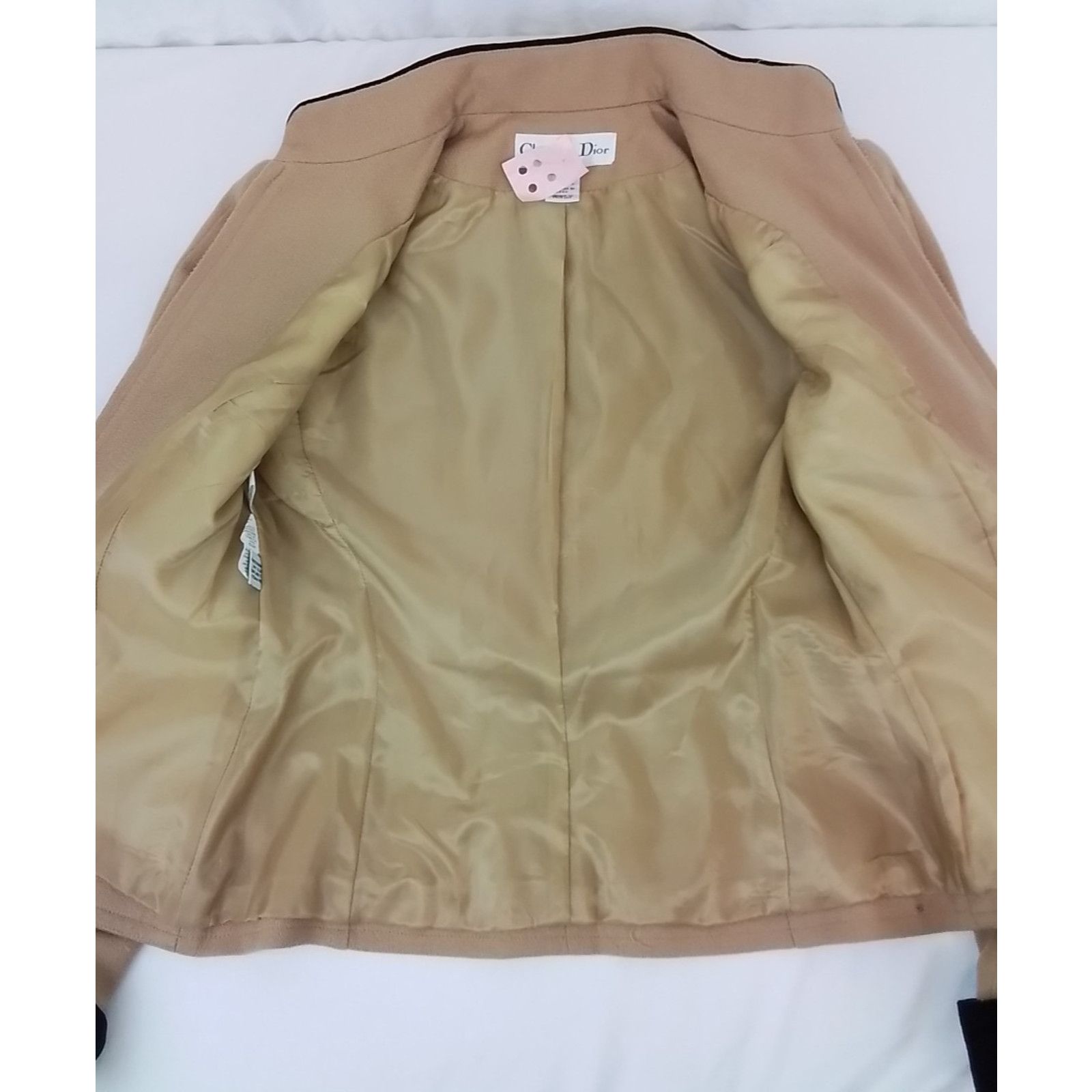 Dior Christian Dior Skirt Set Women 4 Brown/Black Jacket + Skirt Size S / US 4 / IT 40 - 5 Thumbnail
