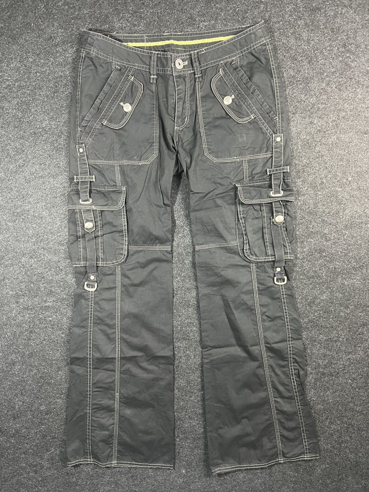 Replay Replay Flare Bondage Pants 3D Pockets LGB If Six Was Nine Size US 30 / EU 46 - 2 Thumbnail