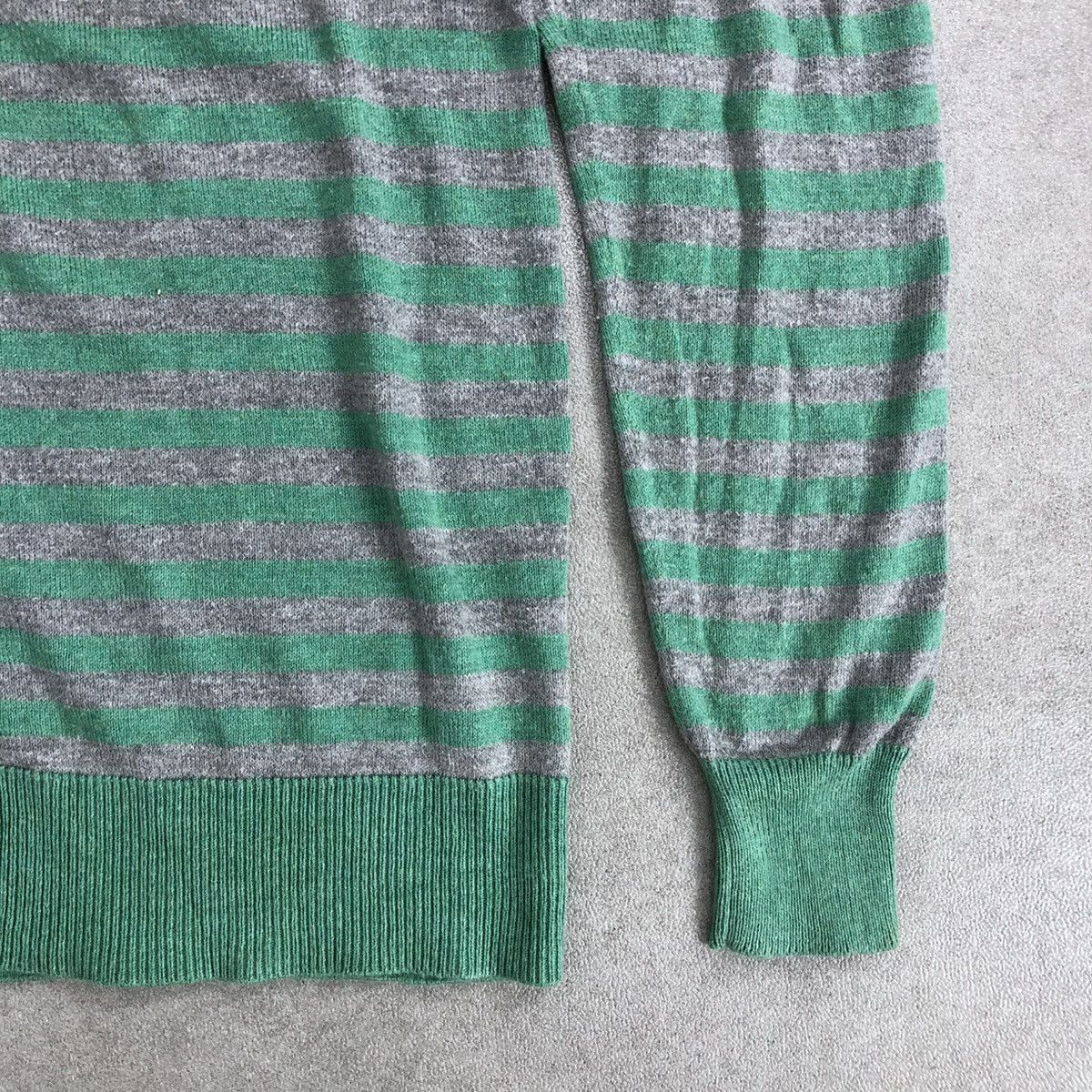 Issey Miyake × Ne-Net Vintage Issey Miyake Ne-Net Iconic Logo Stripe Cardigans Size S / US 4 / IT 40 - 8 Thumbnail