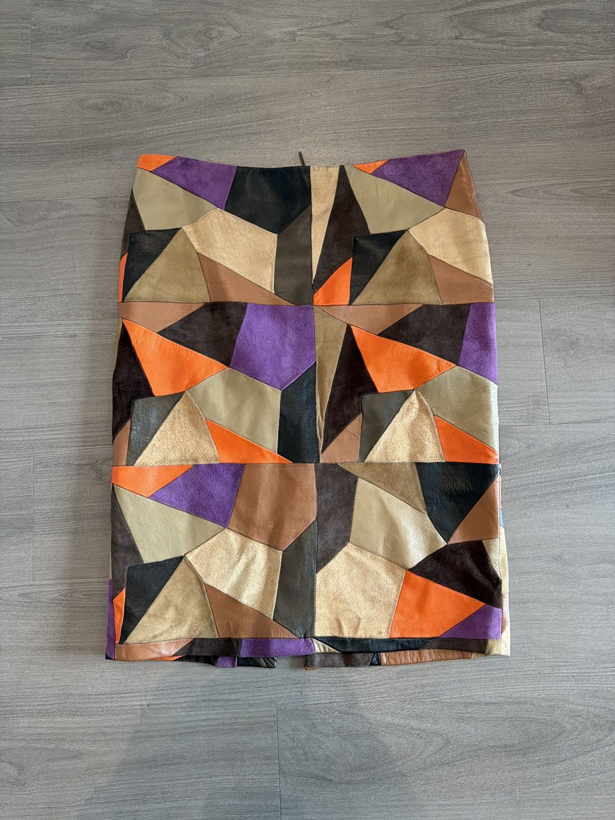 Versus Versace Versus Versace midi patchwork midi skirt Size 28" / US 6 / IT 42 - 1 Thumbnail