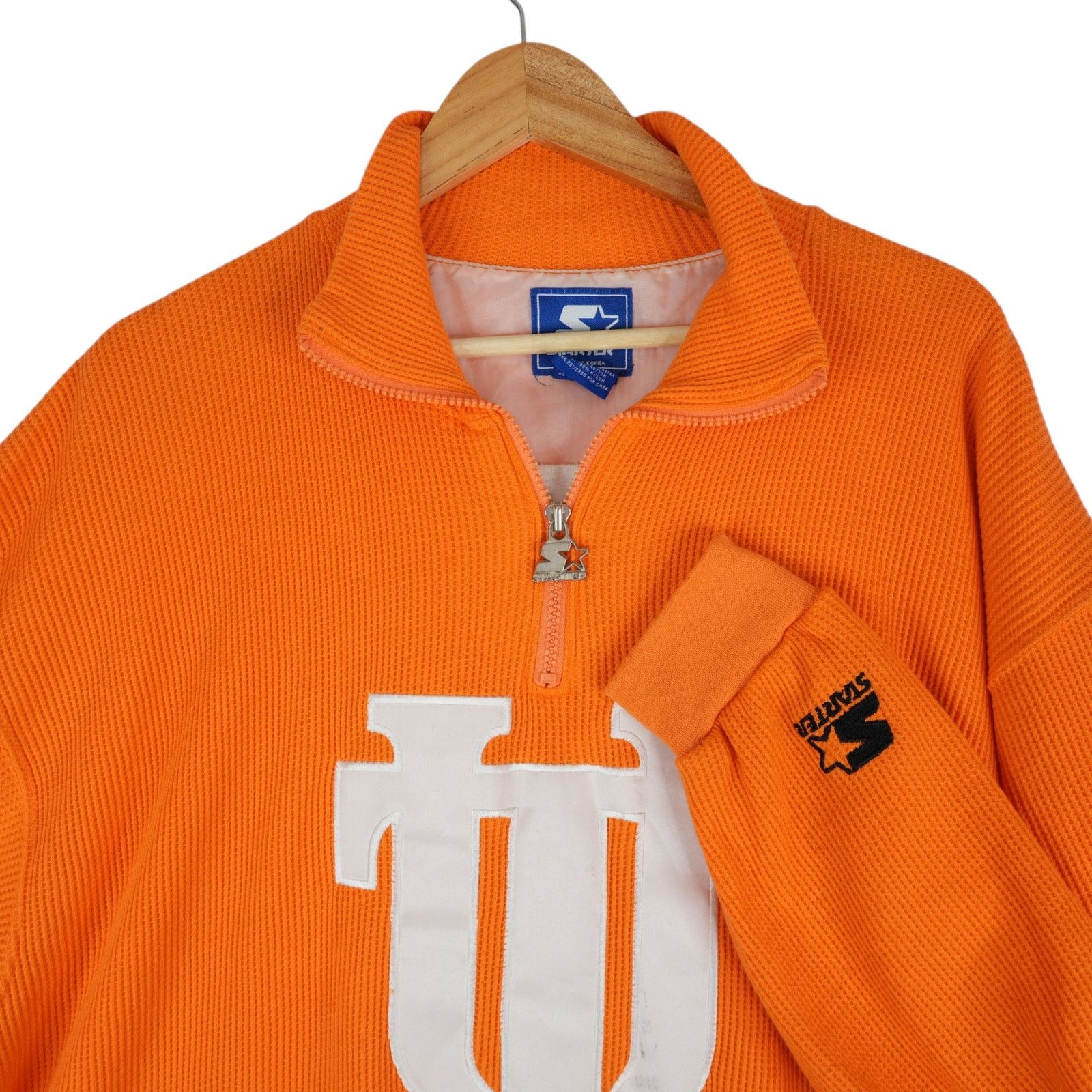 Starter Vtg Starter Tennessee Volunteers Sweatshirt XXL Waffle Knit Size US XXL / EU 58 / 5 - 3 Thumbnail