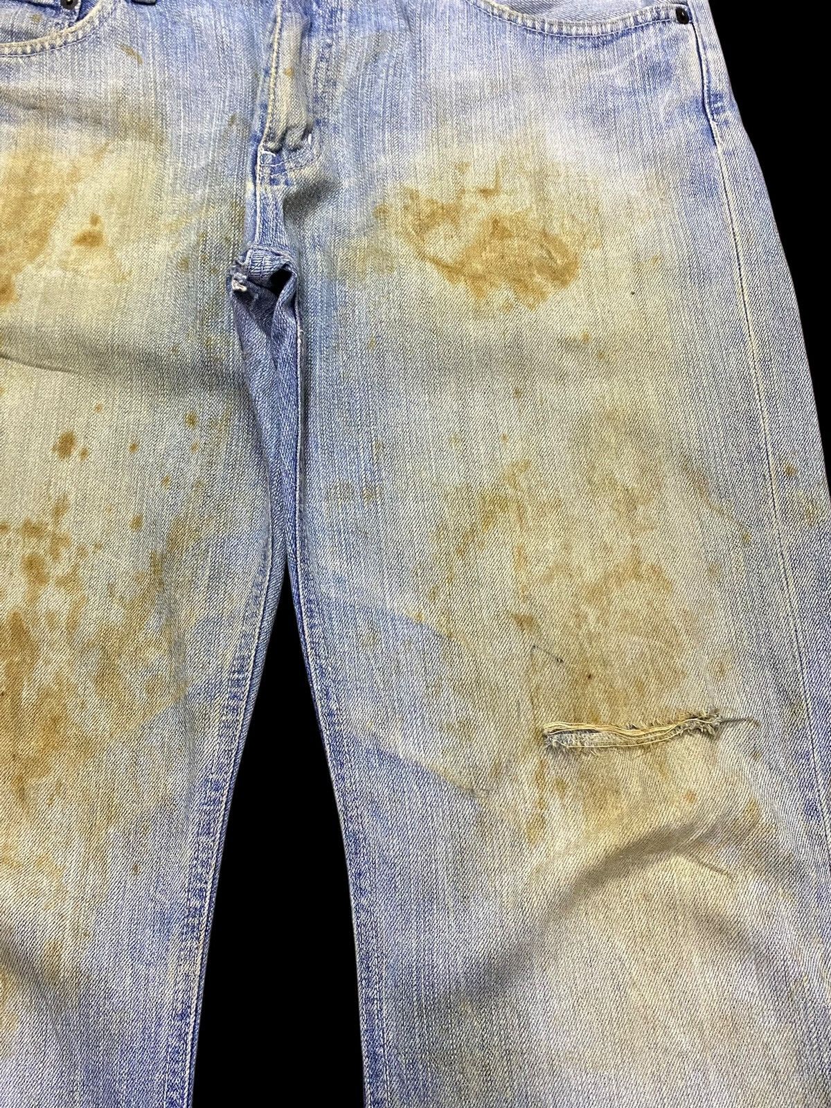 Japanese Brand Vintage Japanese Brand Rusty Trash Jeans Size US 35 - 7 Thumbnail