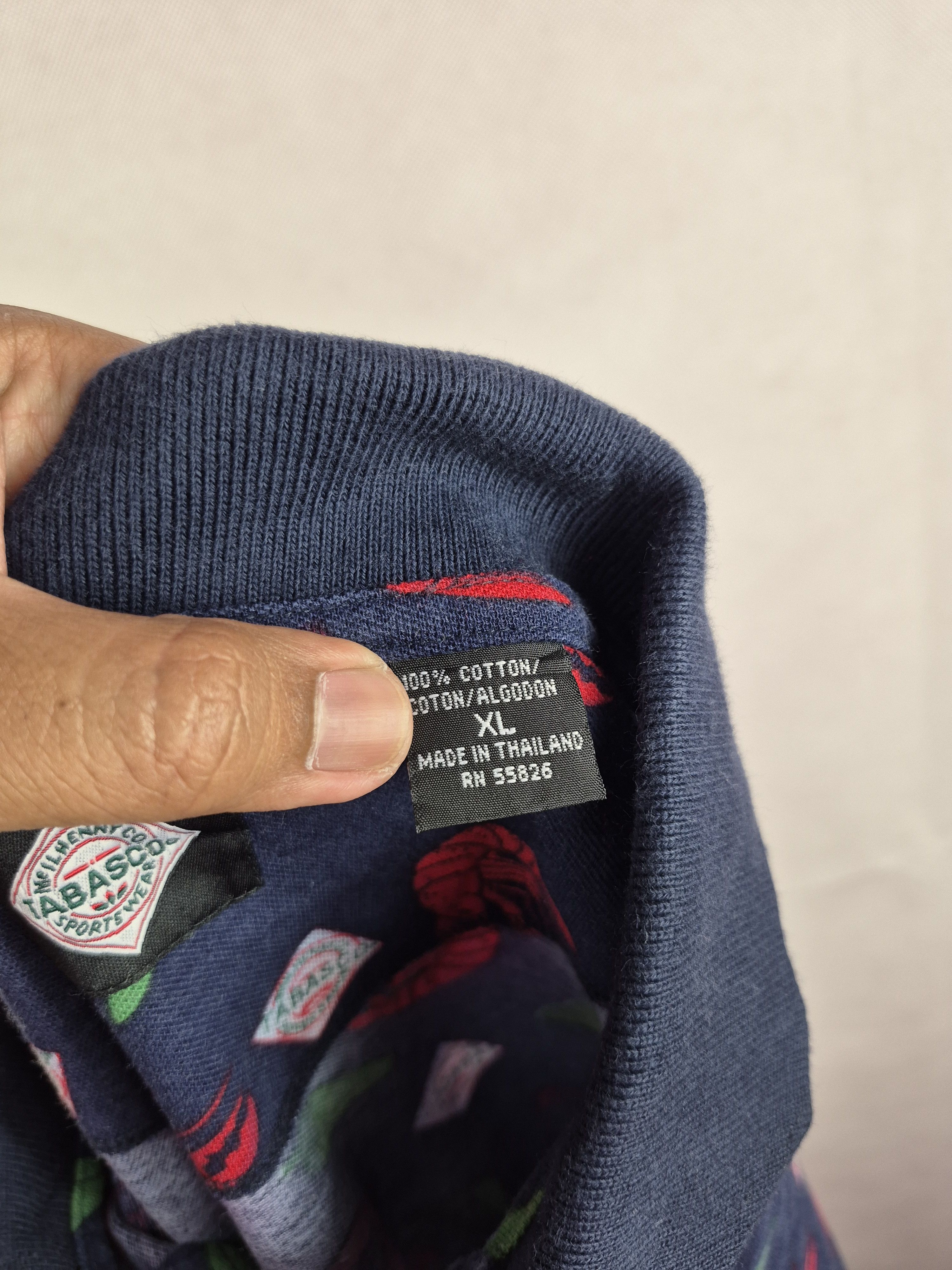 Tabasco 🔥 Tabasco Fullprint Sea Creatures Motives Polo Tee Size US XL / EU 56 / 4 - 9 Thumbnail