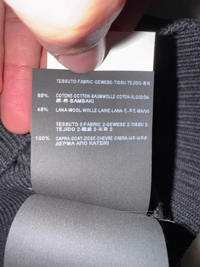 Saint Laurent Paris Saint Laurent Paris Original Sheepskin and Leather Patch M Size US L / EU 52-54 / 3 - 4 Thumbnail
