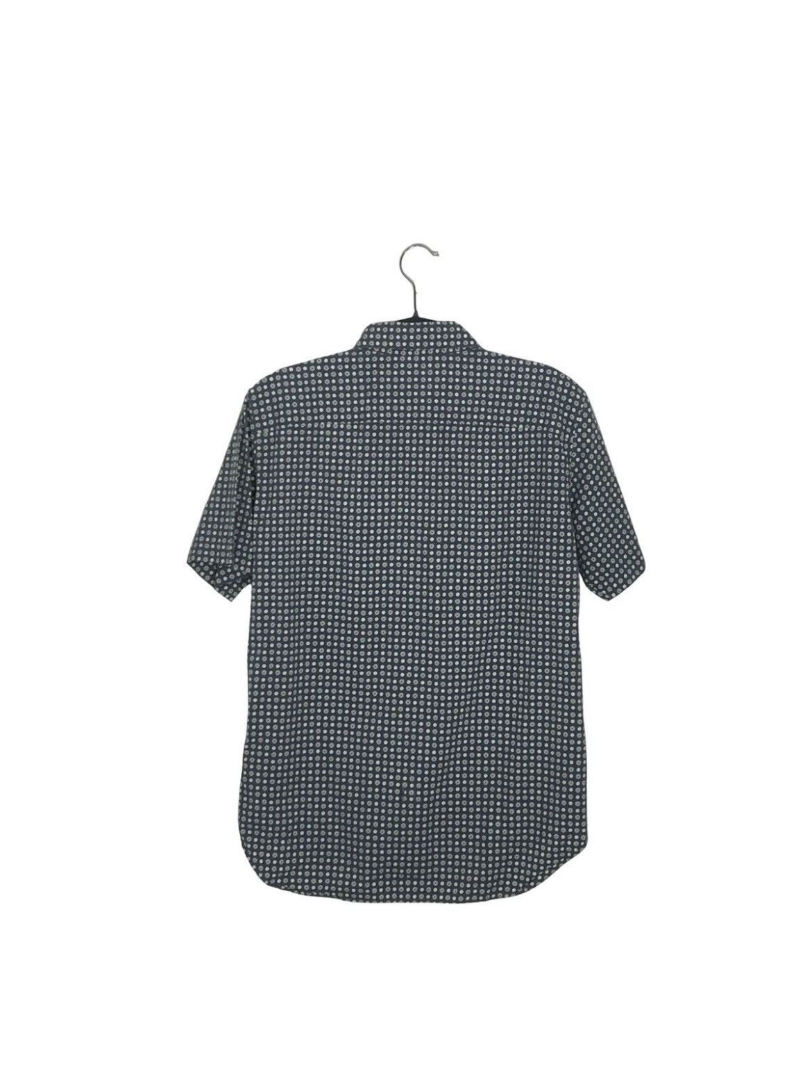 Burberry Burberry London Men's L Short Sleeve Button Up Shirt Blue Size US L / EU 52-54 / 3 - 6 Thumbnail