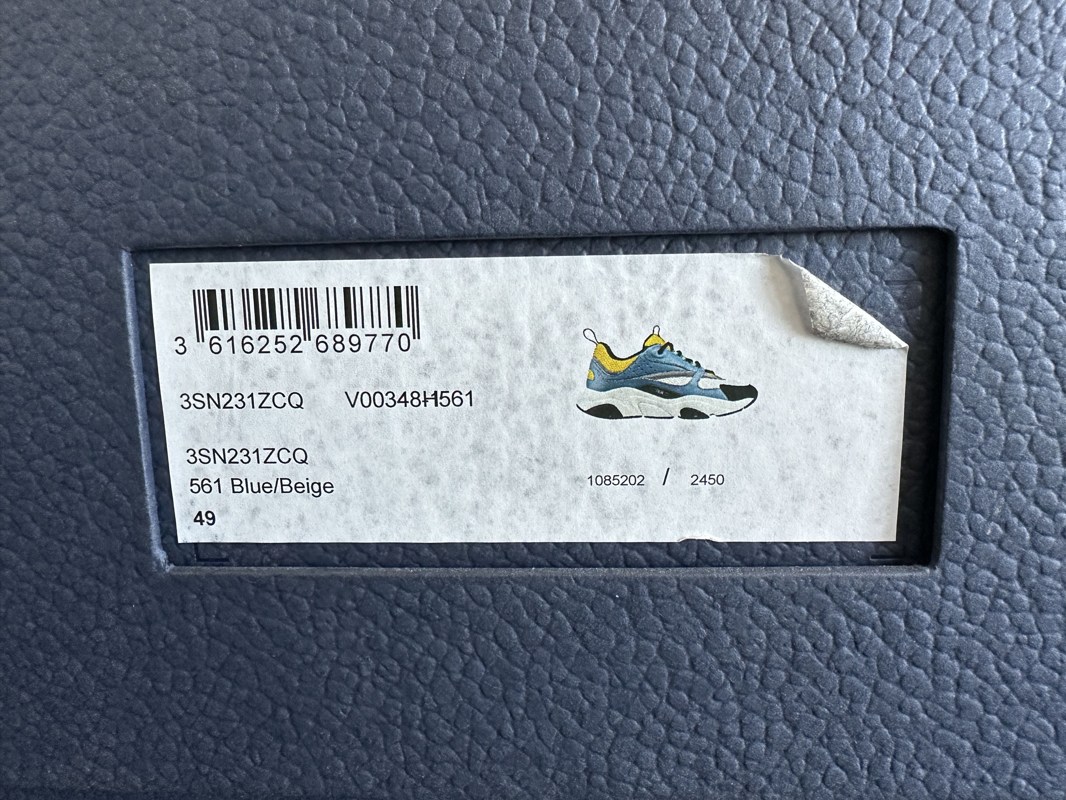 Dior × Stussy Christian Dior X Stussy B22 Blue / Beige Technical Mesh Size US 15 / EU 48 - 9 Thumbnail