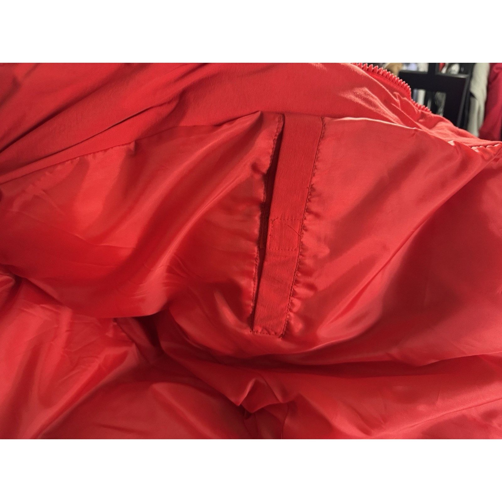 Other Nōiz Unlimited Red Quilted Puffer Coat, Hood Stash Pocket Size US XXL / EU 58 / 5 - 7 Thumbnail