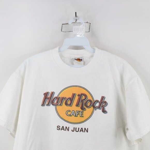 Hard Rock Cafe × Vintage Vintage 90s Hard Rock Cafe San Juan T-Shirt Size US M / EU 48-50 / 2 - 2 Thumbnail