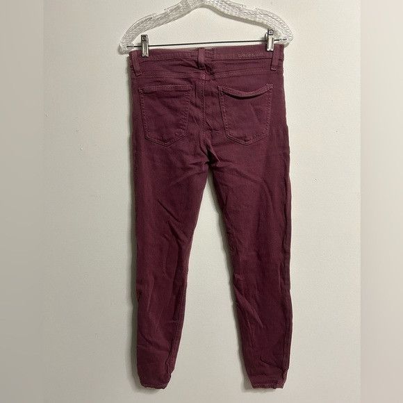 Current/Elliot Current/Elliott Burgundy Skinny Jeans Size 28" / US 6 / IT 42 - 2 Thumbnail
