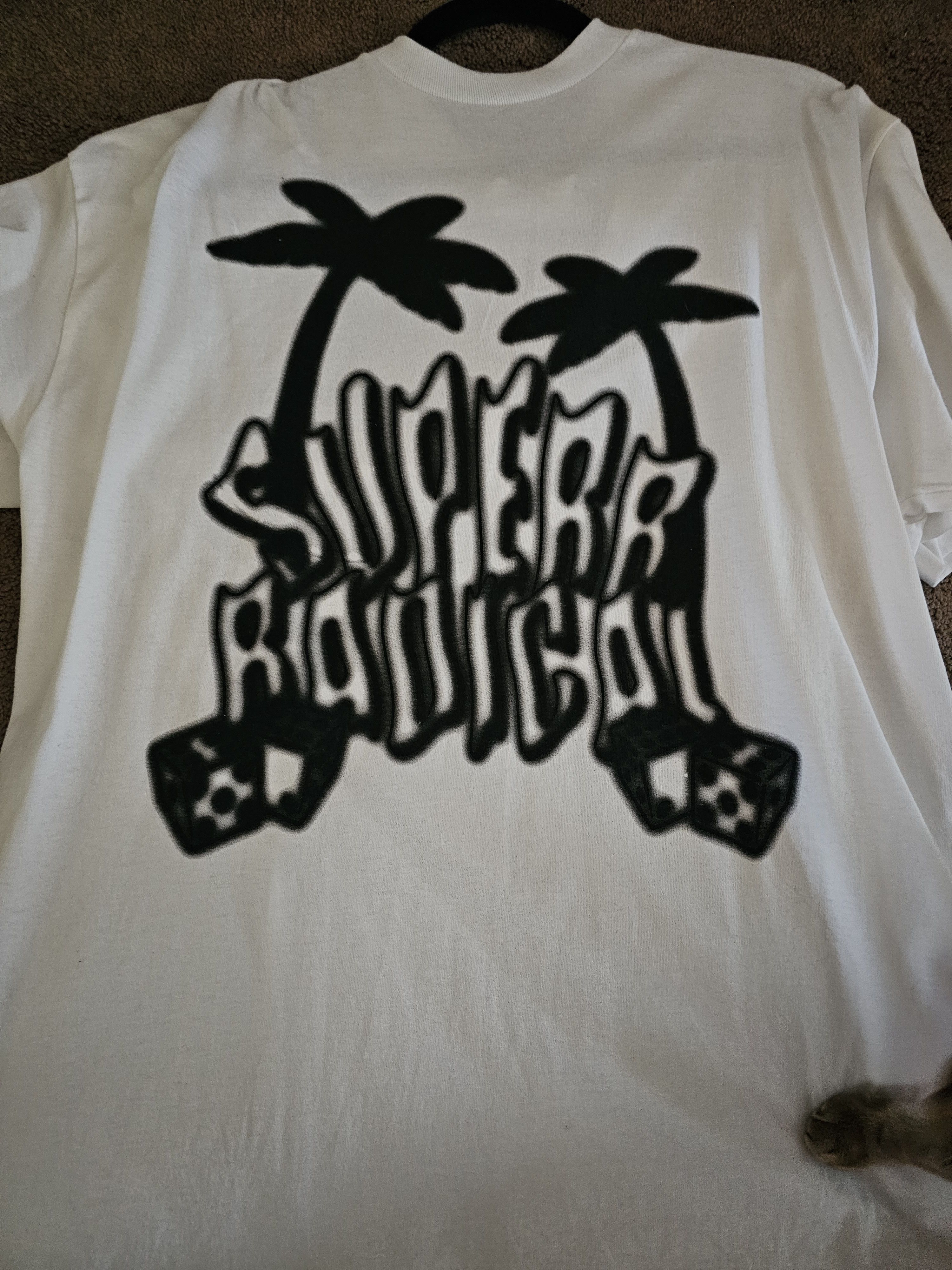 Superrradical Superrradical Airbrushed Tee - White Size US XL / EU 56 / 4 - 1 Thumbnail