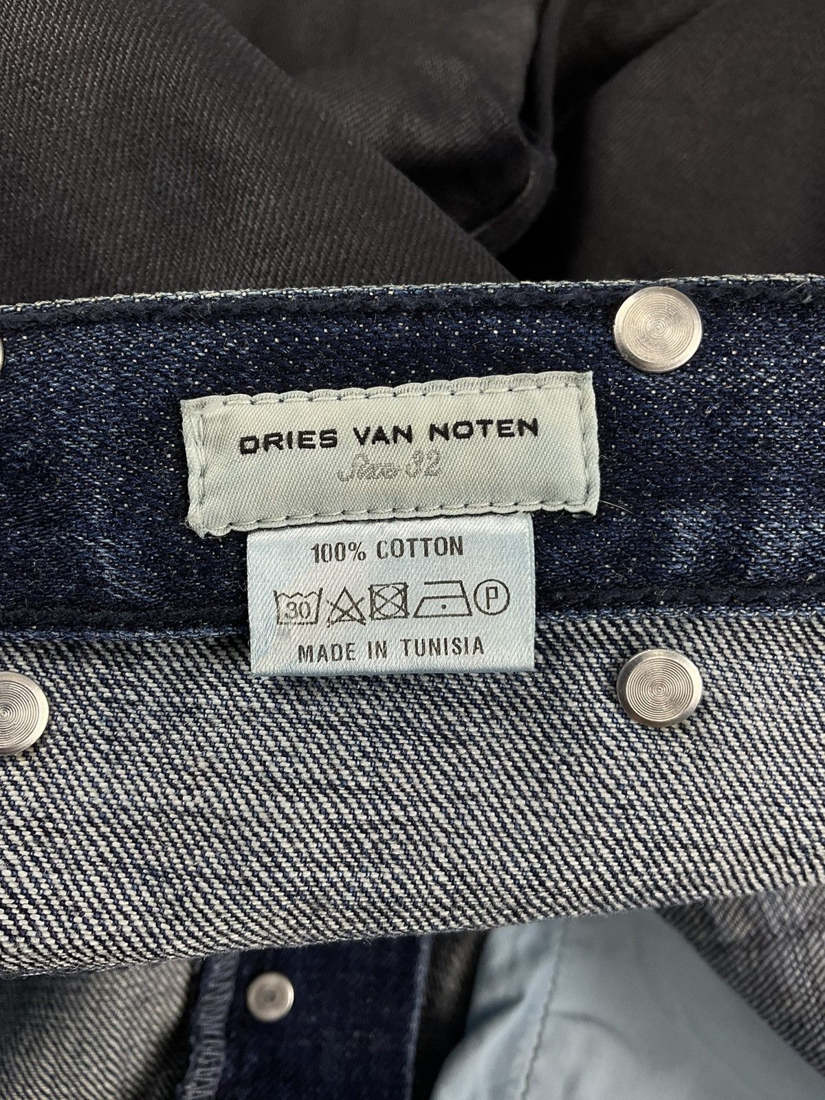 Dries Van Noten Dries Van Noten Waxed Denim Pants Size US 32 / EU 48 - 11 Thumbnail