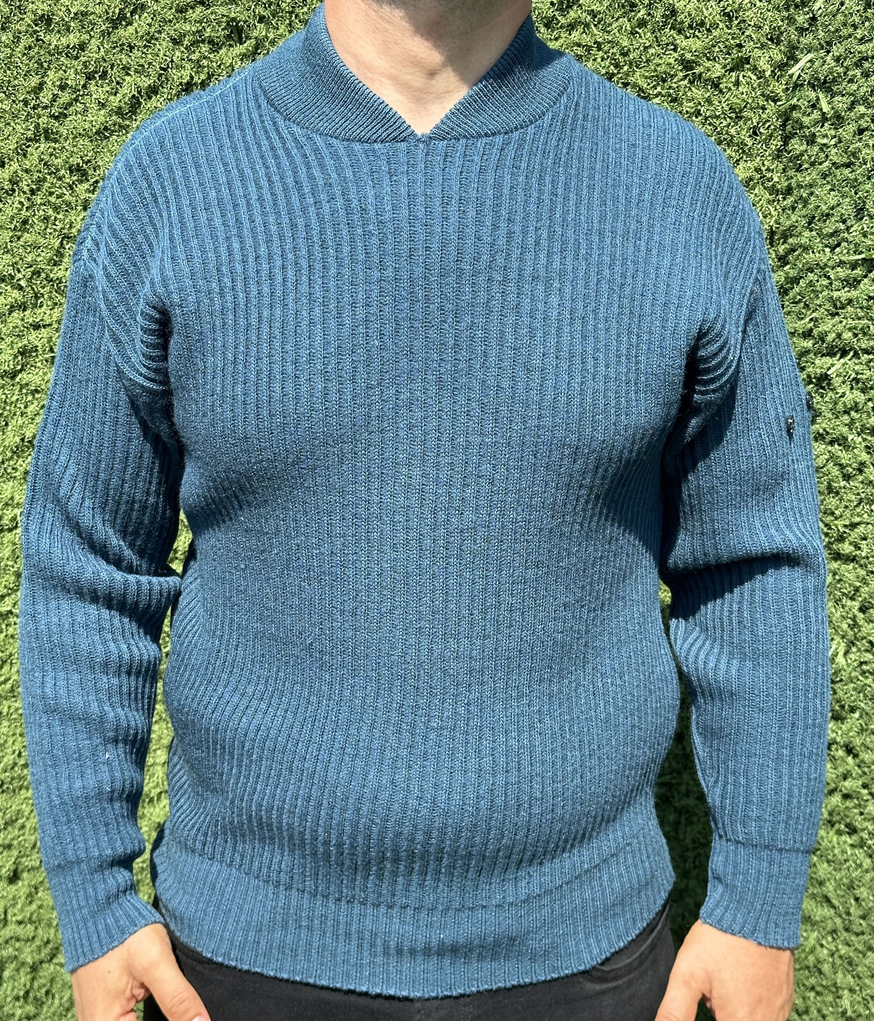 Stone Island Archive 1987 Stone Island Marina Knit Light Pullover Size M Size US M / EU 48-50 / 2 - 6 Thumbnail