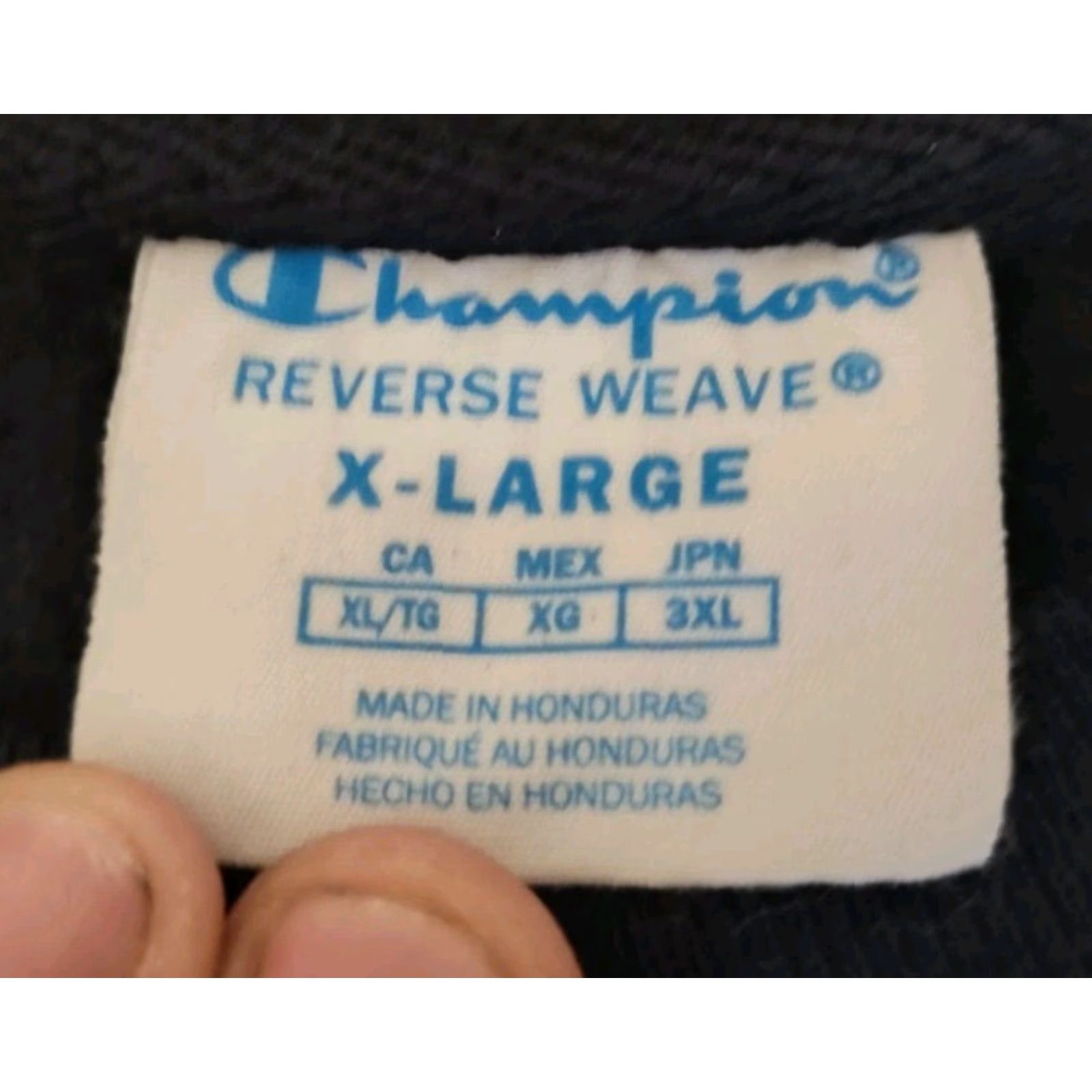 Champion Taylor Bennett X Champion Sweatshirt Mens Size XL Blue Reverse Weave EUC Size US XL / EU 56 / 4 - 5 Thumbnail