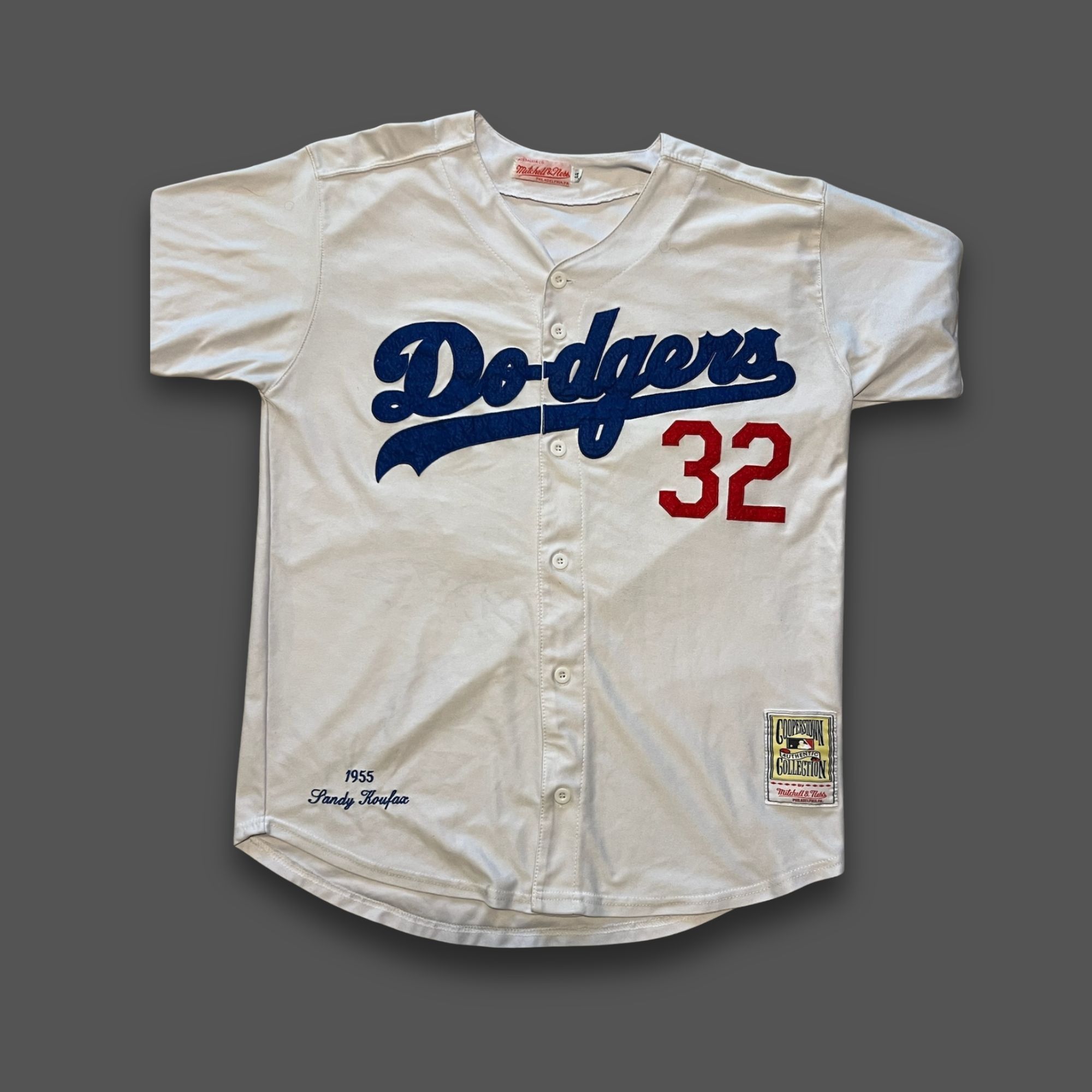 Mitchell & Ness Mitchell & Ness Ivory Sandy Koufax Dodgers MLB Jersey Size 4 Size US L / EU 52-54 / 3 - 2 Thumbnail