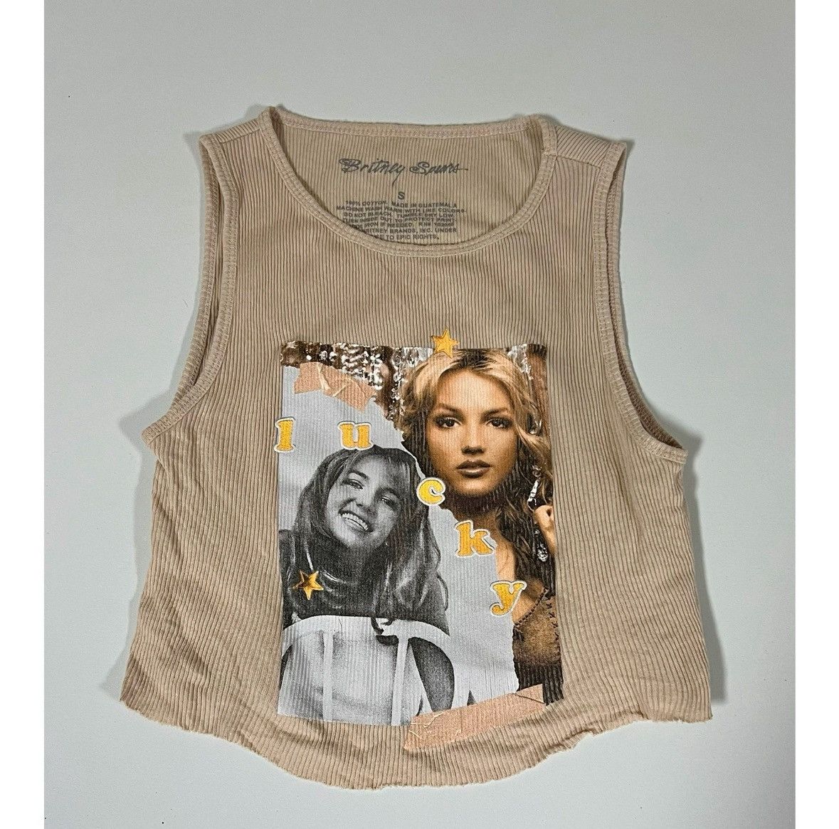 Band Tees Britney Spears ‘Lucky’ Graphic Band Tee Top T-Shirt Size S🎤✨ Size S / US 4 / IT 40 - 2 Thumbnail