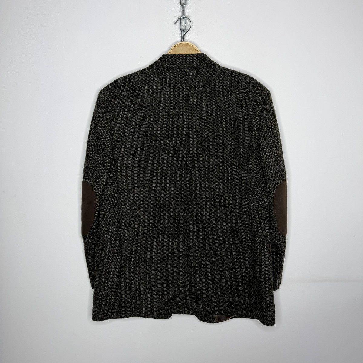 Harris Tweed Vintage Harris Tweed Blazer Tweed Jacket Wool Green Oldmoney Size US L / EU 52-54 / 3 - 6 Thumbnail