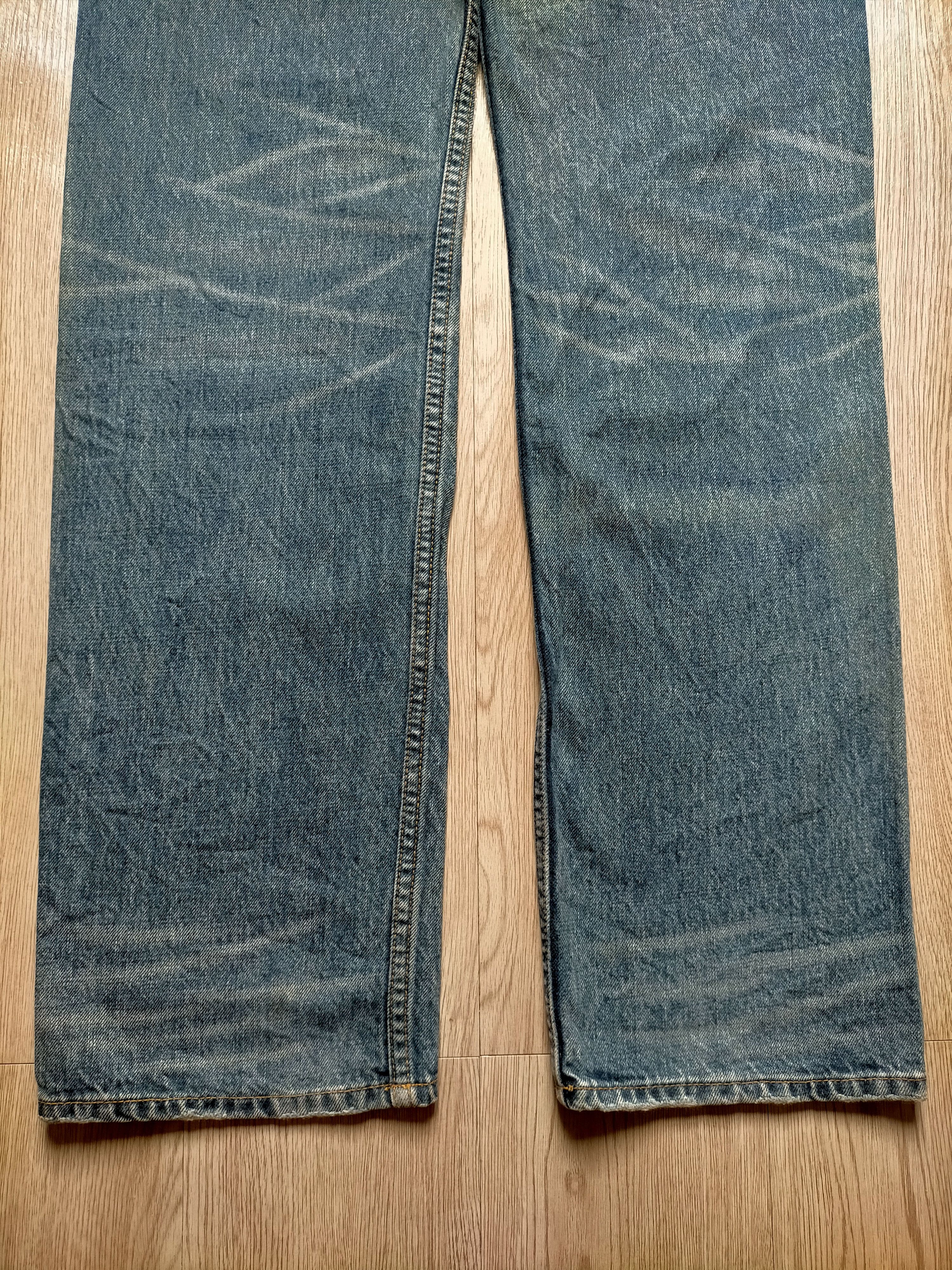 Hysteric Glamour Rattle Trap Japanese Patchwork Blue Jeans Size US 32 / EU 48 - 13 Thumbnail