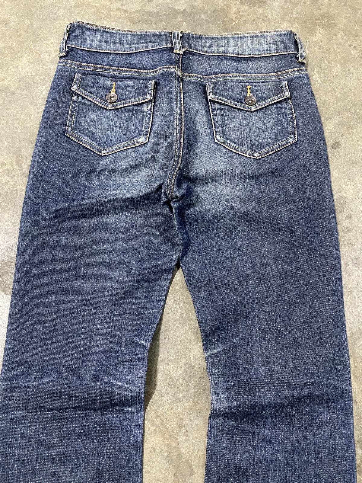 Hysteric Glamour × Japanese Brand × Tornado Mart Flare Jeans Japanese Camel Road Flared @214 Size US 28 / EU 44 - 3 Thumbnail